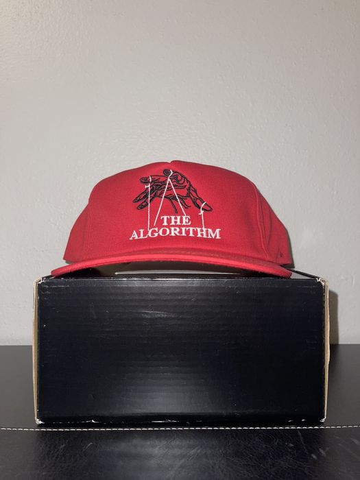 Streetwear See Reverse For Care - Algorithm Hat Red Brand New