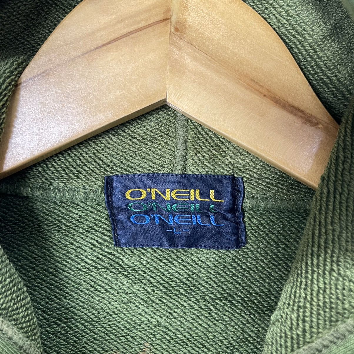 O'Neill 90s O’Neill Embroidered Logo Zip Hoodie Olive Green Size US L / EU 52-54 / 3 - 11 Thumbnail