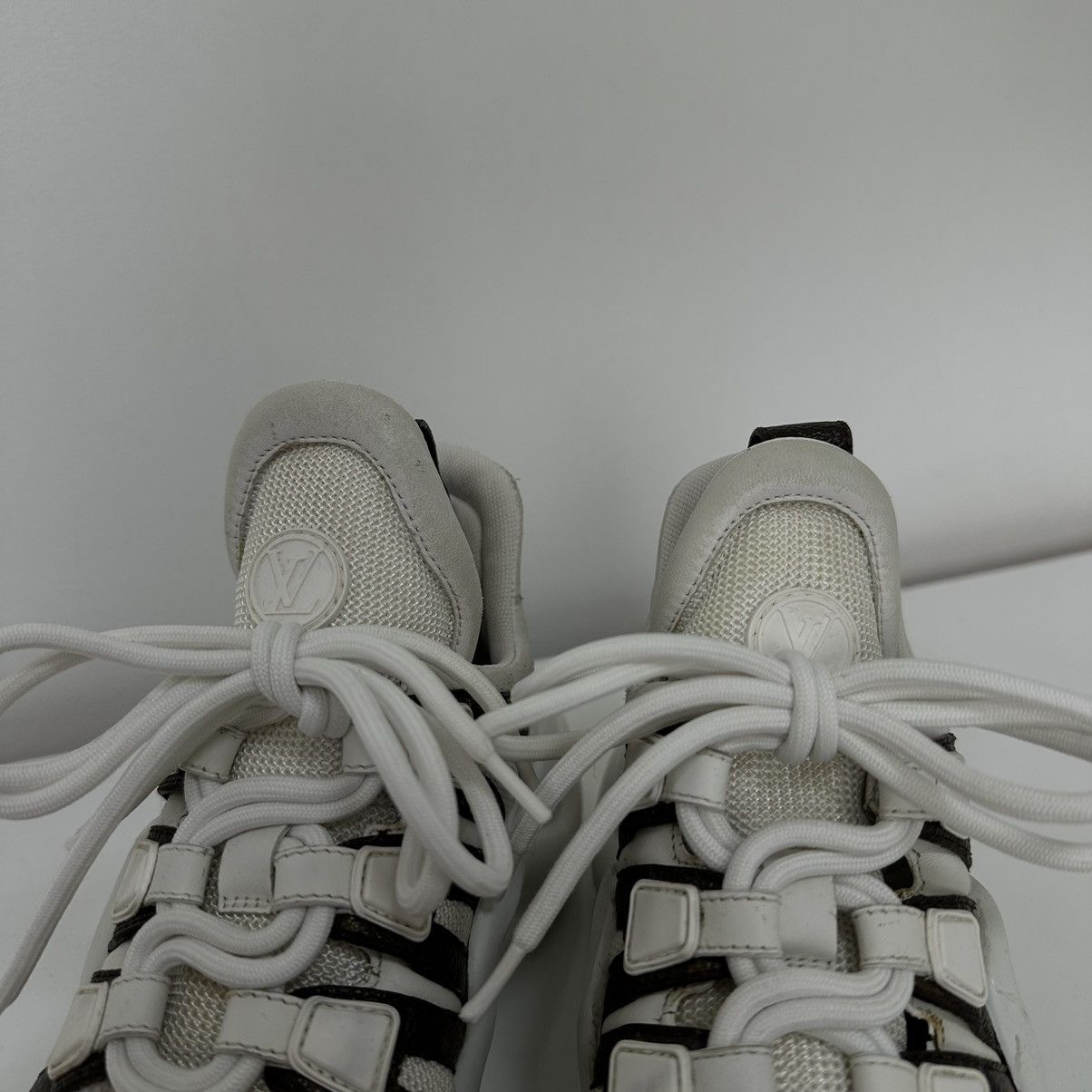 Louis Vuitton Louis Vuitton Archlight Trainer Monogram White Shoes Size US 6 / IT 36 - 7 Thumbnail
