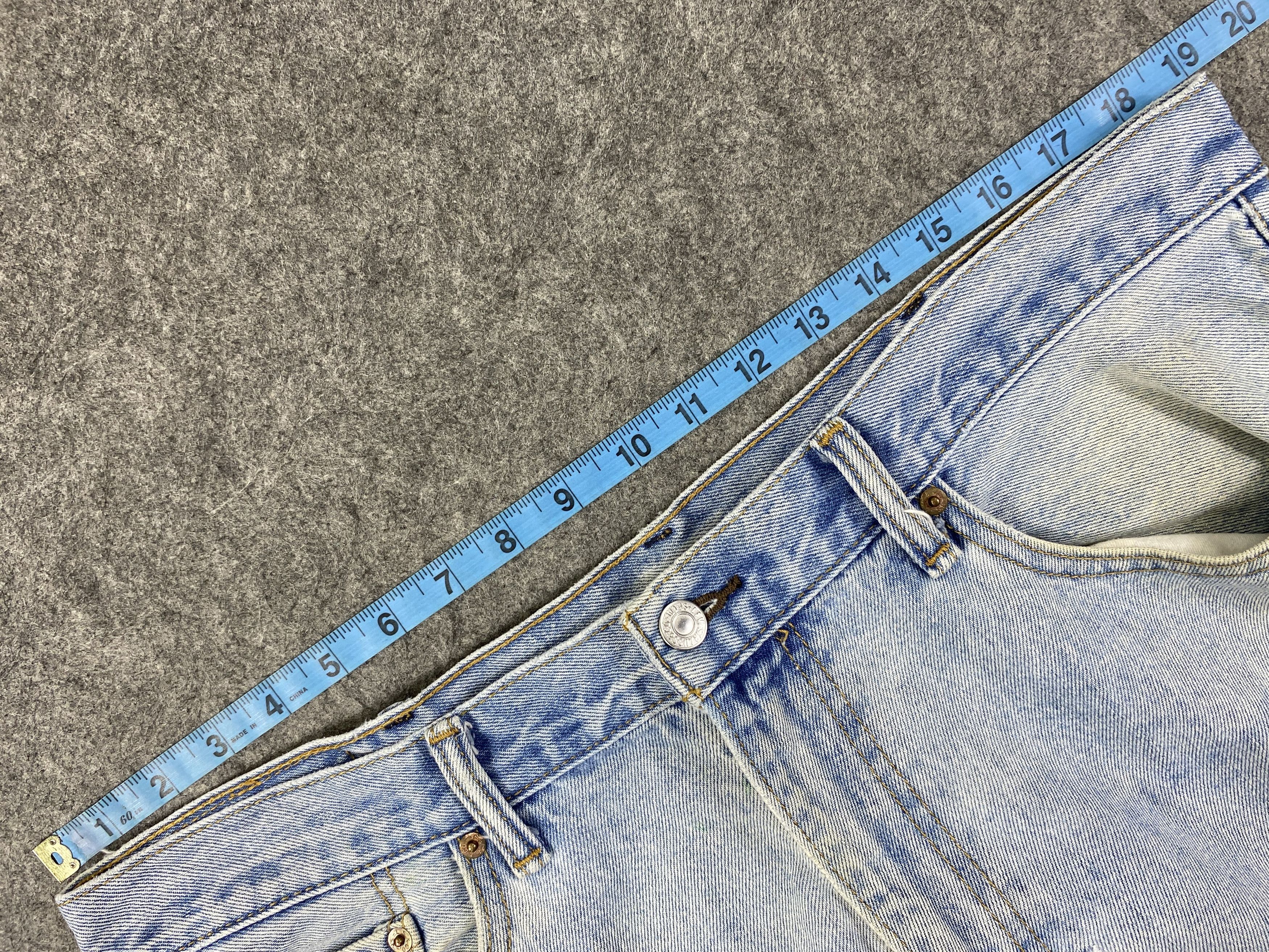 Japanese Brand Light Blue Wash Vintage Levi's 550 38x37.5 Denim -JN2062 Size US 38 / EU 54 - 5 Thumbnail