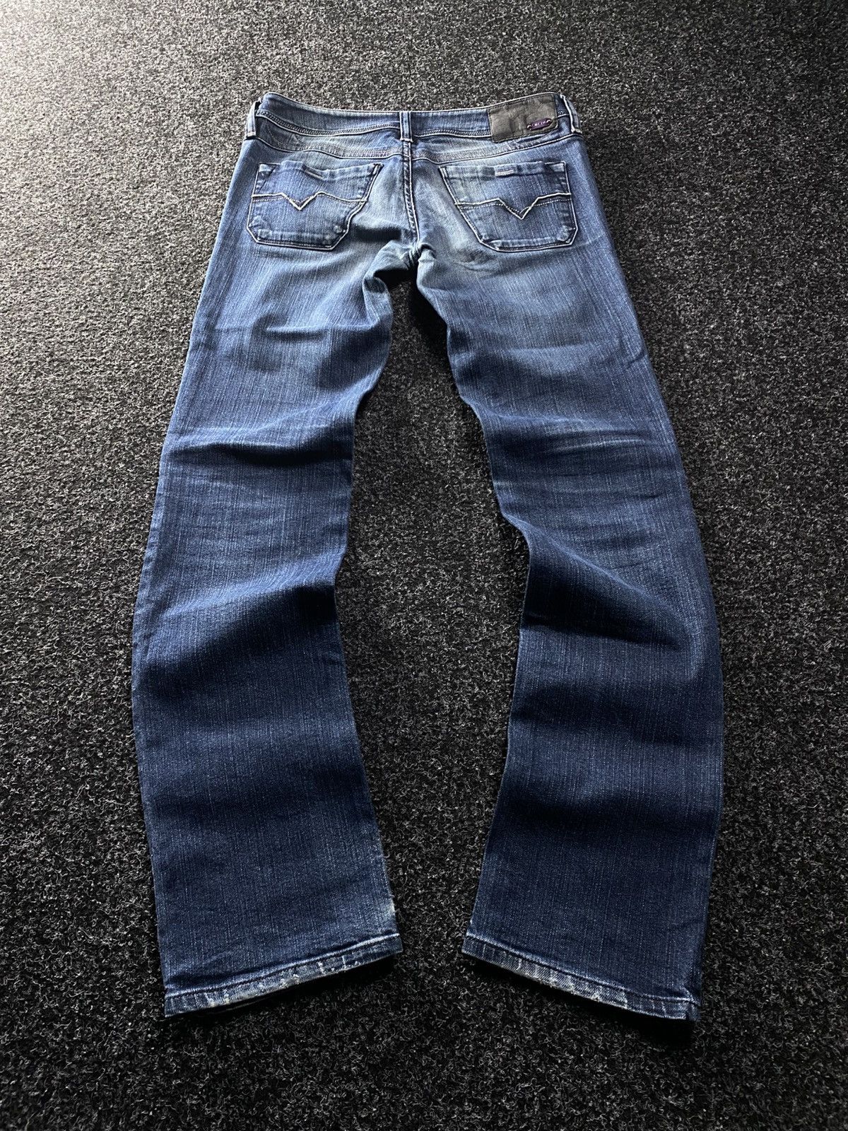 Diesel × If Six Was Nine × Vintage Vintage Y2K Diesel Industry Jeans baggy denim pants Size 26" / US 2 / IT 38 - 10 Thumbnail