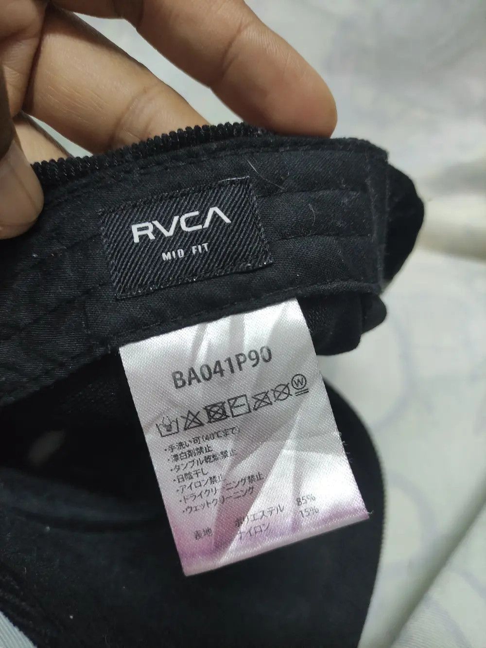 RVCA RVCA EMBROIDERY LOGO CORDUROY CAP Size ONE SIZE - 10 Thumbnail