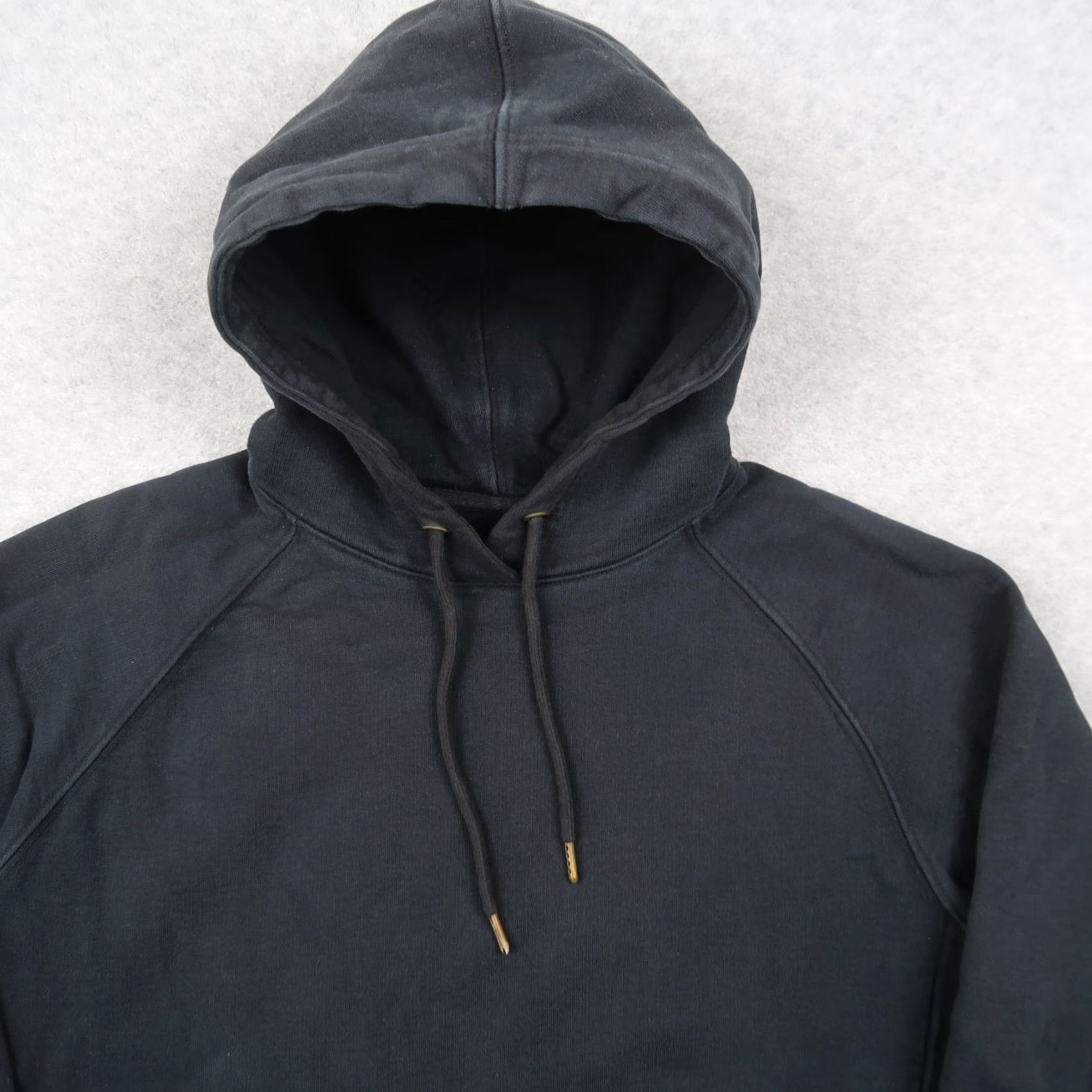 Vintage American Giant Hoodie Mens L Black Logo USA Survival Sweatshirt? Size US L / EU 52-54 / 3 - 3 Thumbnail