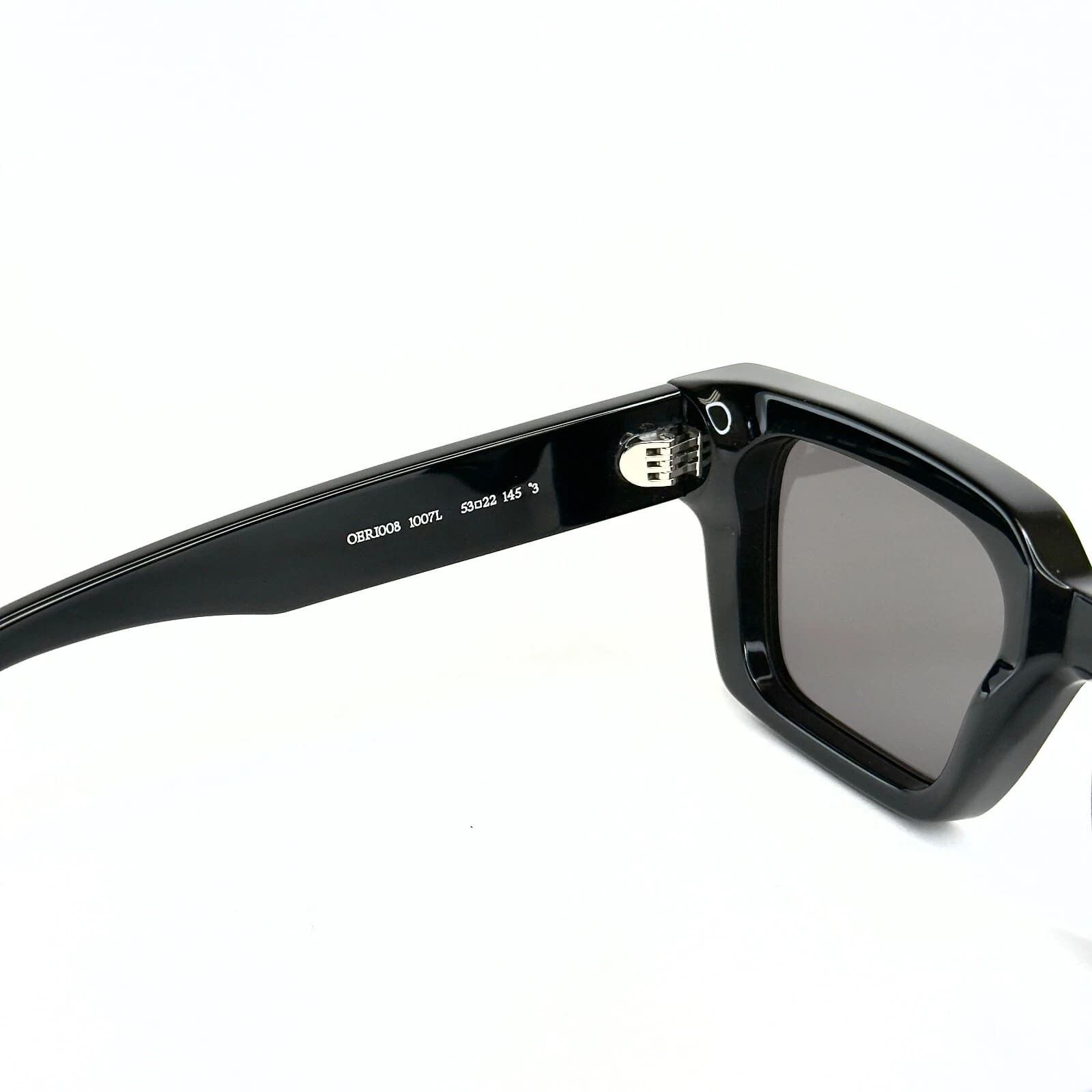 Off-White OFF-WHITE 008 OERI008 Black White Logo VIRGIL Sunglasses Size ONE SIZE - 6 Thumbnail