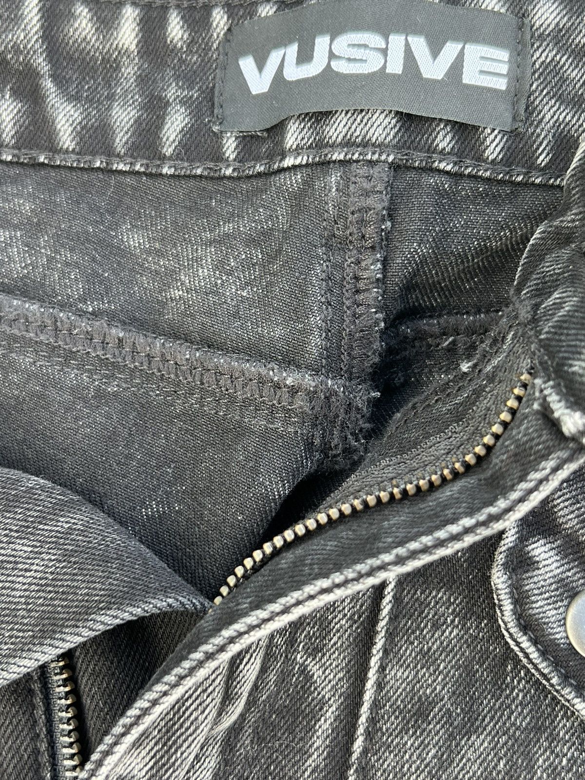 【VUSIVE】Zipper Denim VUSIVE】Zipper Denim