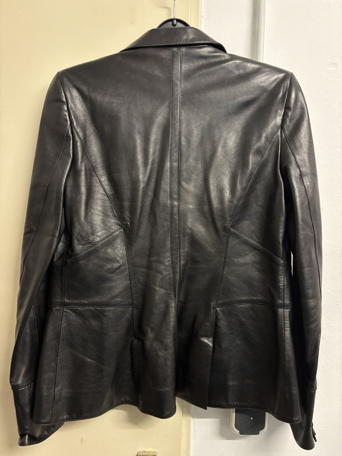 Jitrois Jitrois Leather Blazer Size M / US 6-8 / IT 42-44 - 3 Thumbnail