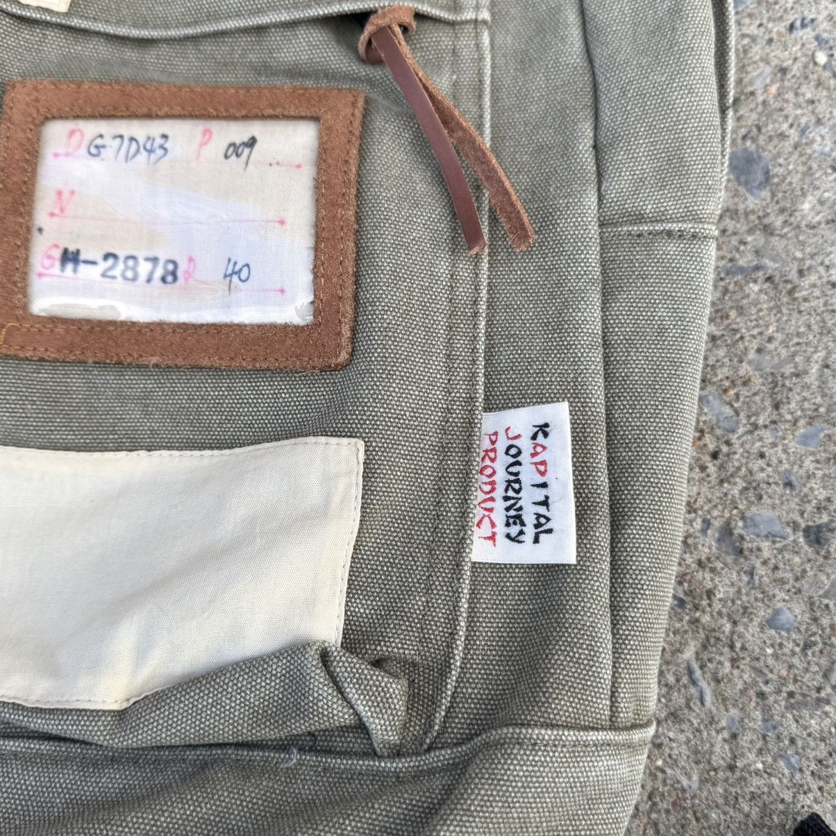 Kapital Kountry Kapital No. 4 Canvas Two-In-One Military Backpack (Remake) Size ONE SIZE - 5 Thumbnail