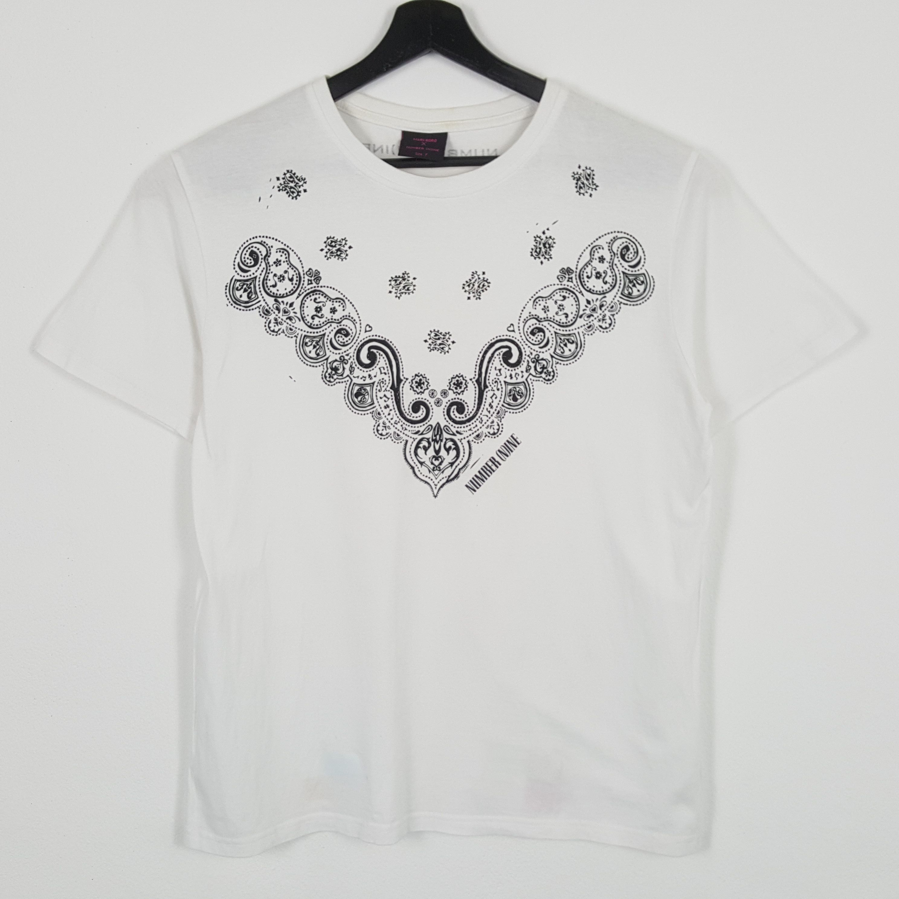 Marlboro × Number (N)ine × Vintage MARLBORO x NUMBER NINE Japanese Brand Streetwear Tshirt Size US M / EU 48-50 / 2 - 1 Thumbnail