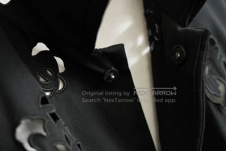 Yohji Yamamoto yohji yamamoto rose lace black jacket. Size US M / EU 48-50 / 2 - 6 Thumbnail