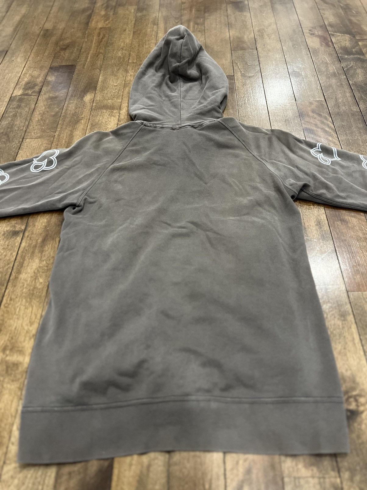 Number (N)ine Number (N)ine crying heart cargo hoodie Size US L / EU 52-54 / 3 - 12 Thumbnail