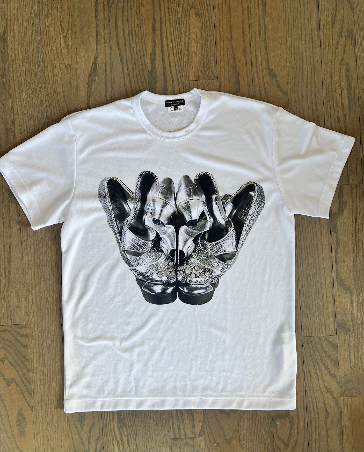 Comme des Garcons Homme Plus Comme des Garcons Homme Plus Workout Graphic Tshirt Size US XL / EU 56 / 4 - 1 Thumbnail