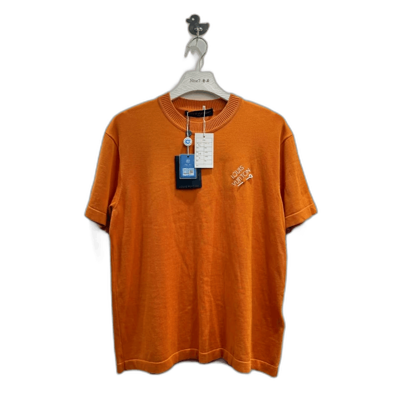 Louis Vuitton Louis Vuitton Orange Short Sleeve T-Shirt-yf Size US M / EU 48-50 / 2 - 1 Thumbnail