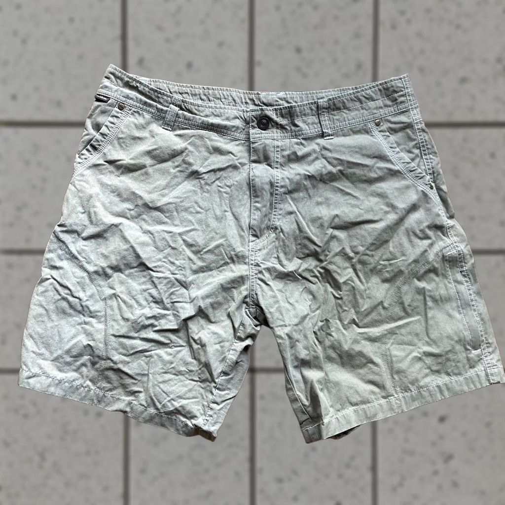 Vintage Kuhl Mens Size 38 Beige Outdoor Hiking Shorts 9” Inseam Size US 38 / EU 54 - 1 Thumbnail
