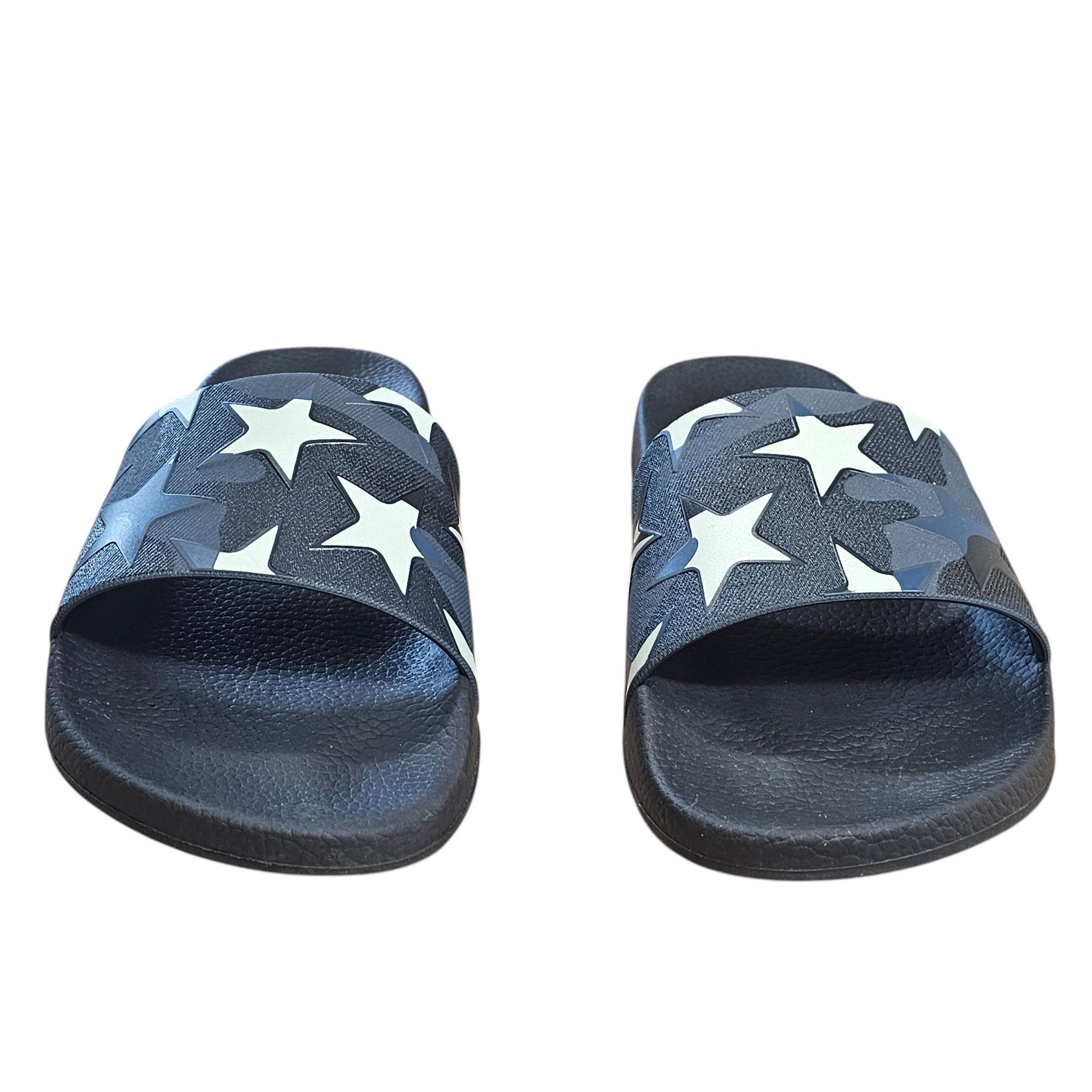 Valentino Valentino Garavani Camo Star Print Rubber Slides Size US 13 / EU 46 - 2 Thumbnail
