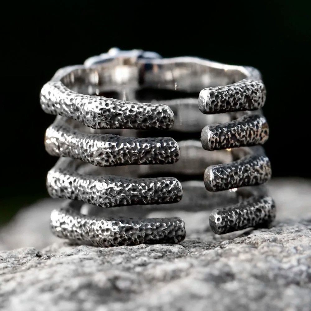 Jewelry Butterfly Bones Ring Streetwear Jewelry Fashion Gift Size ONE SIZE - 5 Thumbnail