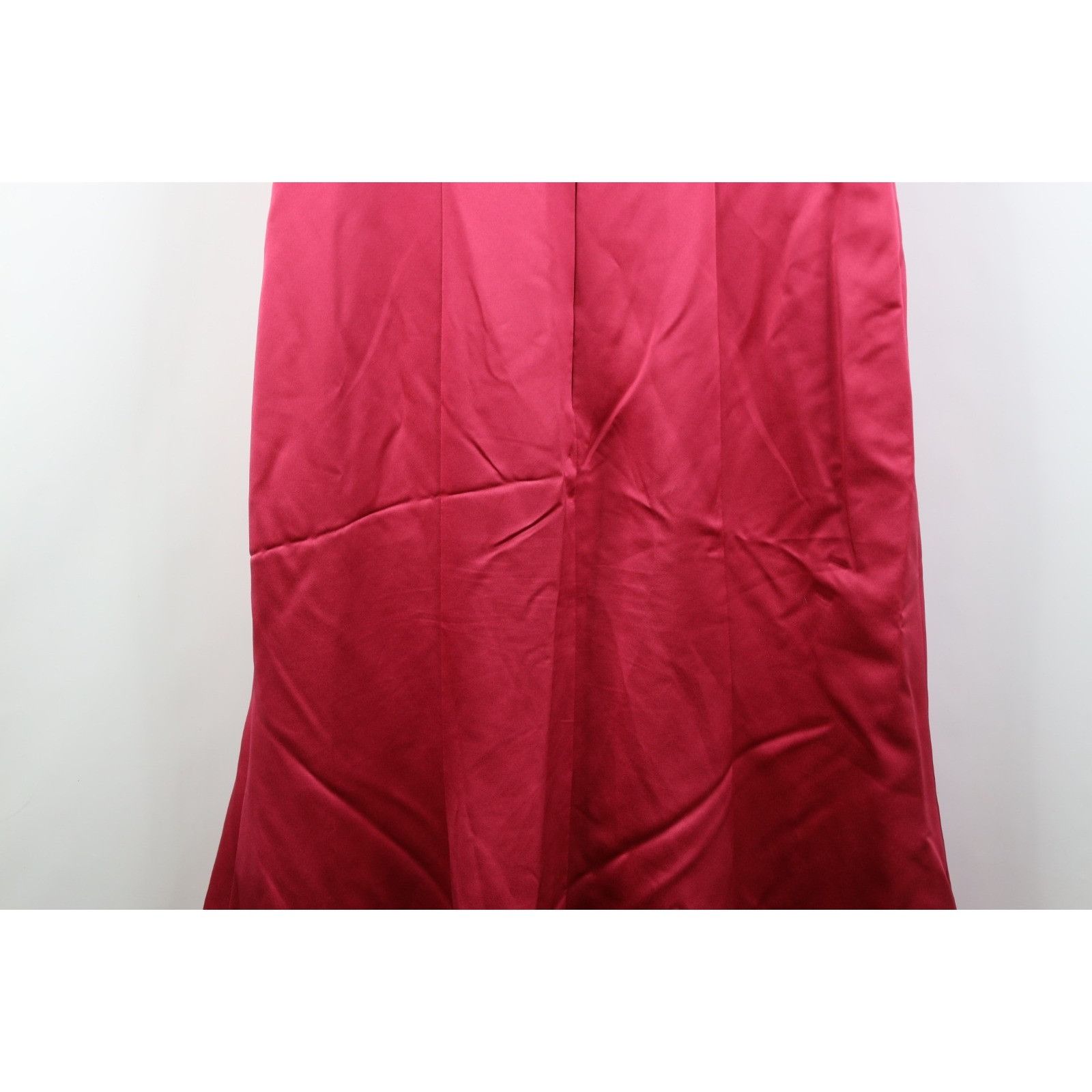 claret red bridesmaid dresses Rust Red Spaghetti Strap V-neck Column Long Bridesmaid Dresses, CB0011 –  clover sew main image 1