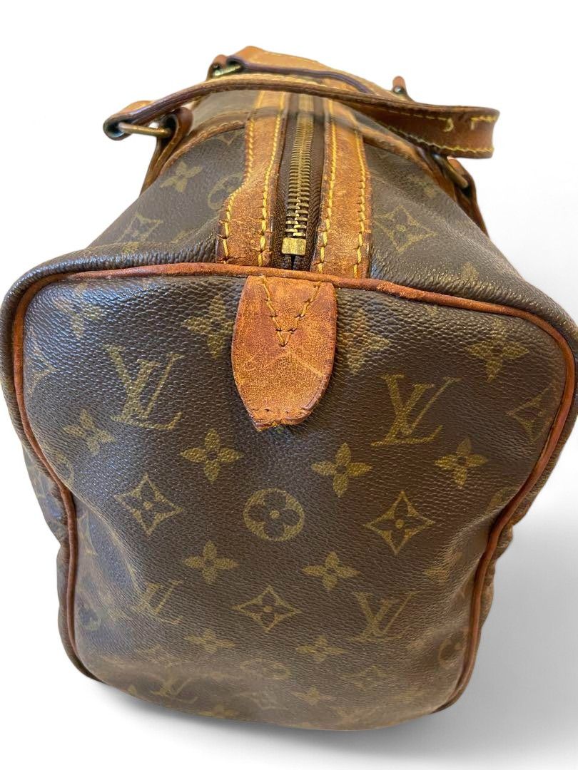 Louis Vuitton Louis Vuitton - Saxe 35 Monogram Boston LV Handbag Leather Size ONE SIZE - 8 Thumbnail