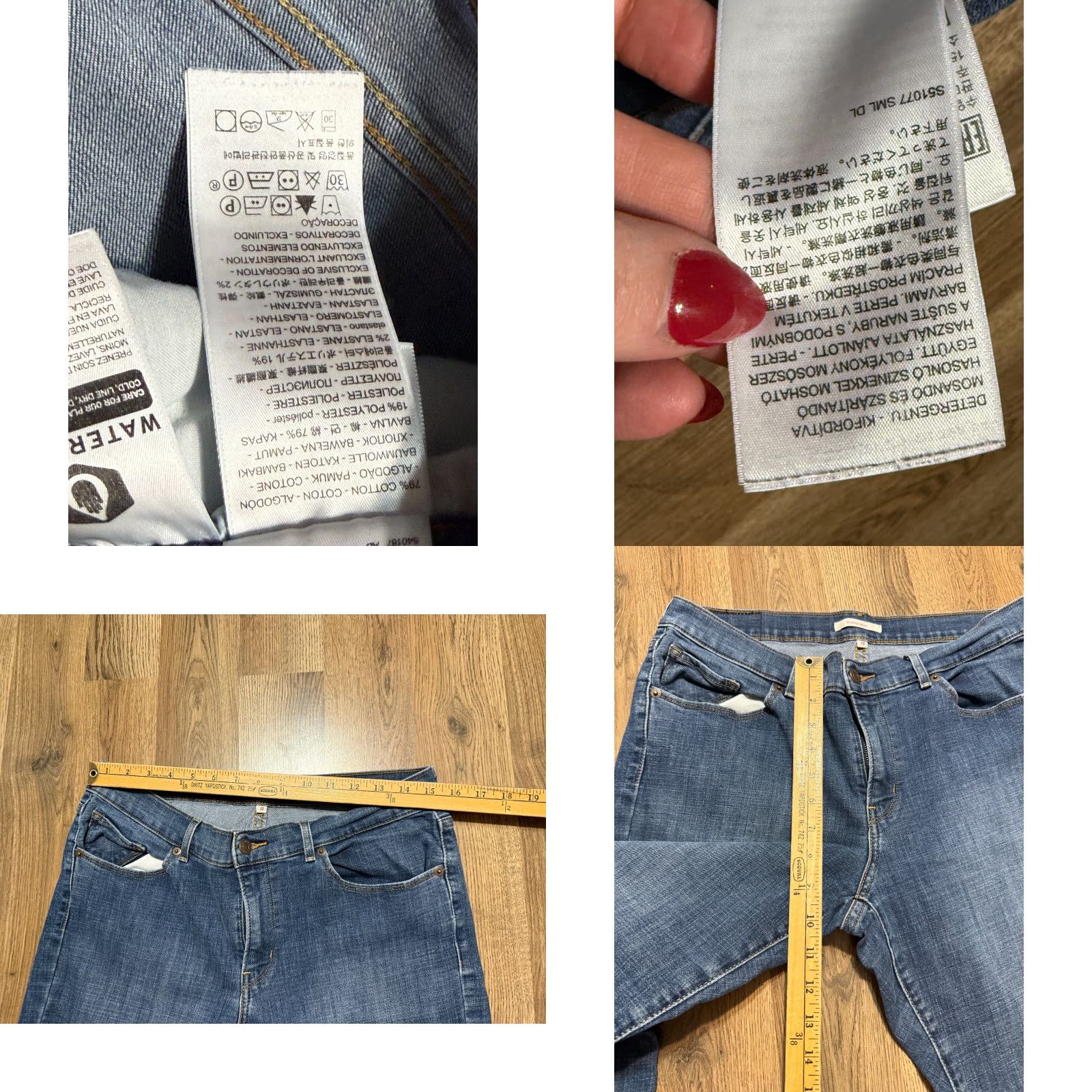 Levi's Levi's Jeans, Women's Size 12, Blue, Denim, Mid Rise, Pockets, Bootcut, 5-Pocket Design, Regular, Classic Boot, Jeans Size 34" / US 12 / IT 48 - 8 Thumbnail