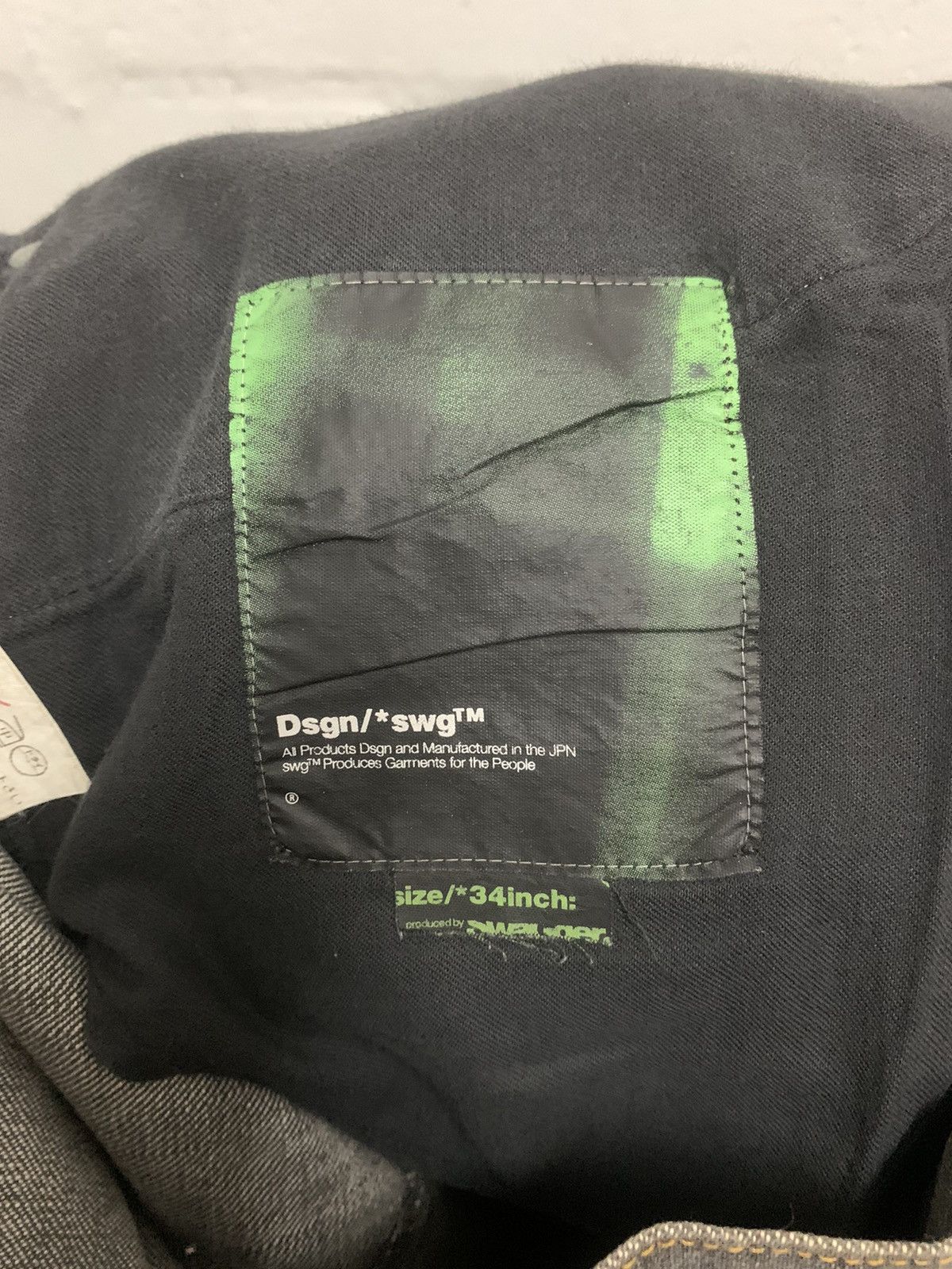 Japanese Brand × Swagger × Vintage Vintage Swagger Jeans Nice Design Size US 34 / EU 50 - 11 Thumbnail