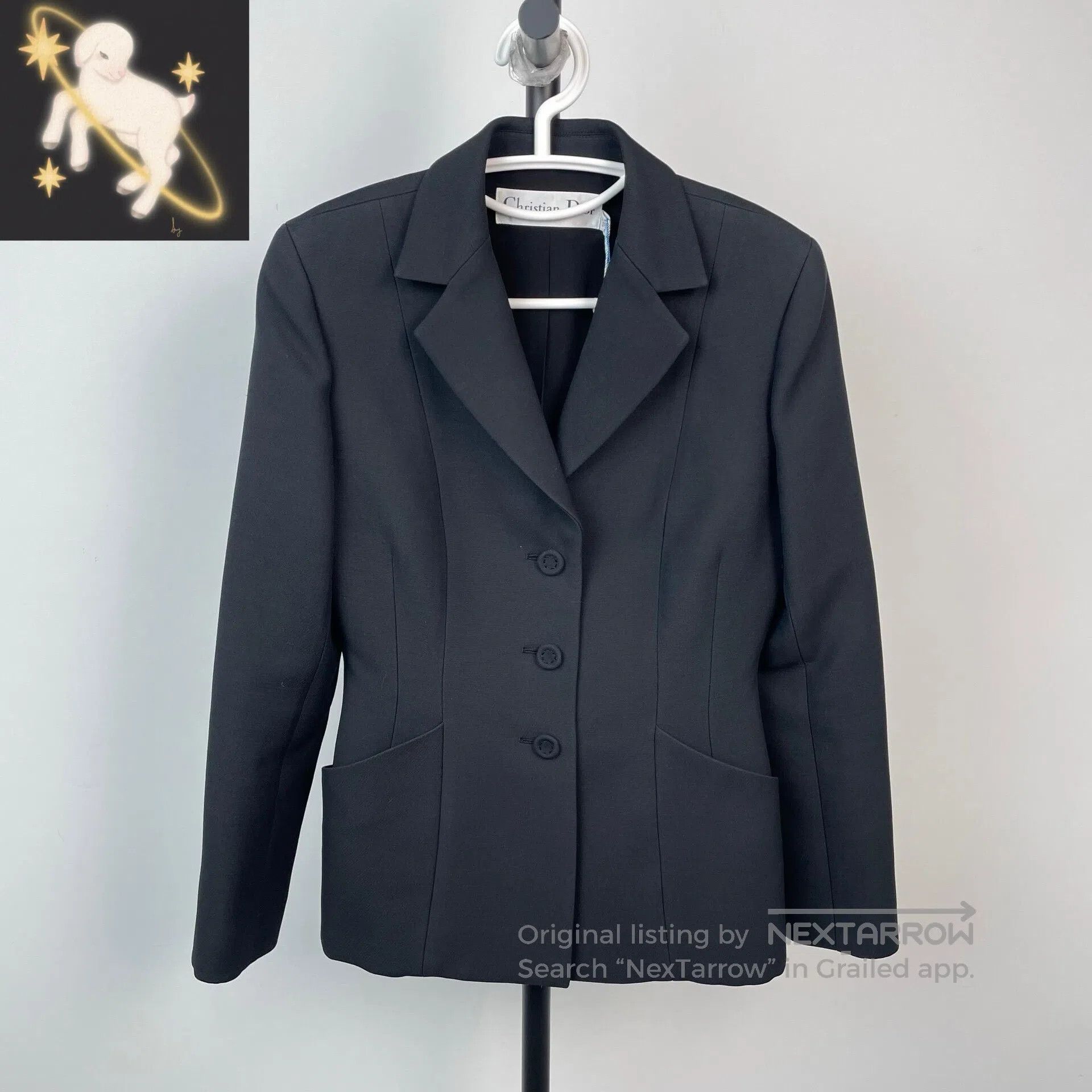 Dior Dior Tailored Single-breasted Suit Jacket| Size XS / US 0-2 / IT 36-38 - 1 Thumbnail