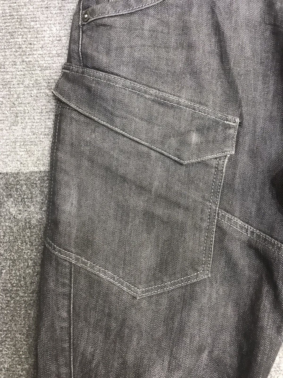 Edwin EDWIN BLUE TRIP 3D Design Curved Legs Multipockets Jeans Size US 31 - 9 Thumbnail