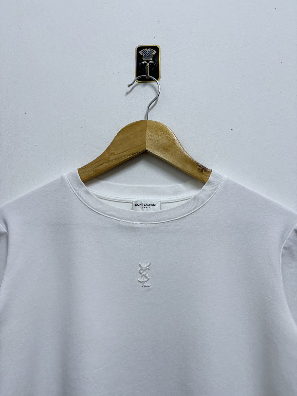 Saint Laurent Paris Saint Laurent Paris YSL Center Crop Top Size M / US 6-8 / IT 42-44 - 2 Thumbnail