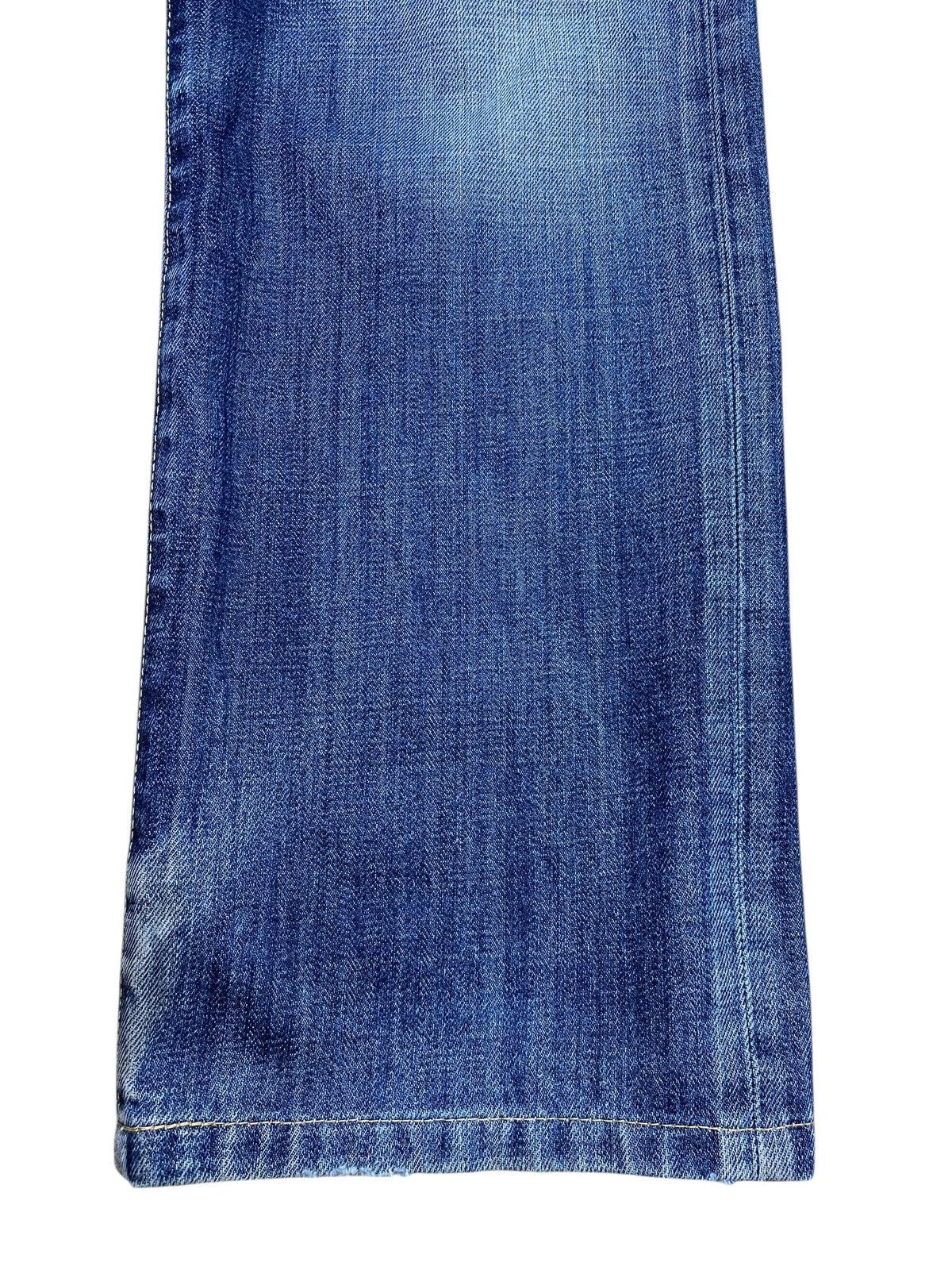 Uniqlo Uniqlo Blue Wash Whiskers Style Baggy Jeans Size US 32 / EU 48 - 6 Thumbnail
