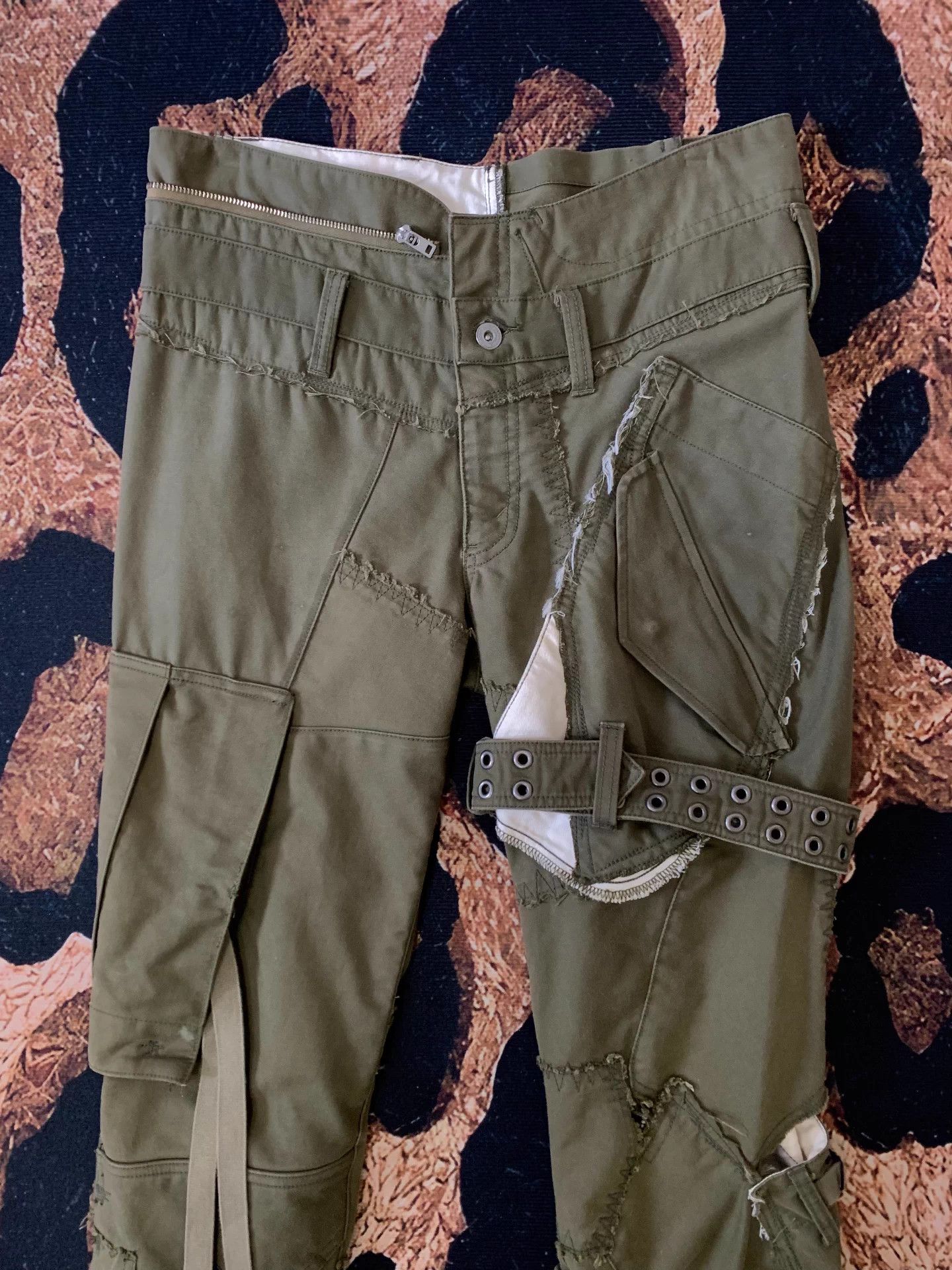 Junya Watanabe Junya Watanabe 06AW Runway Deconstructed Vintage Pants Size US 32 / EU 48 - 3 Thumbnail