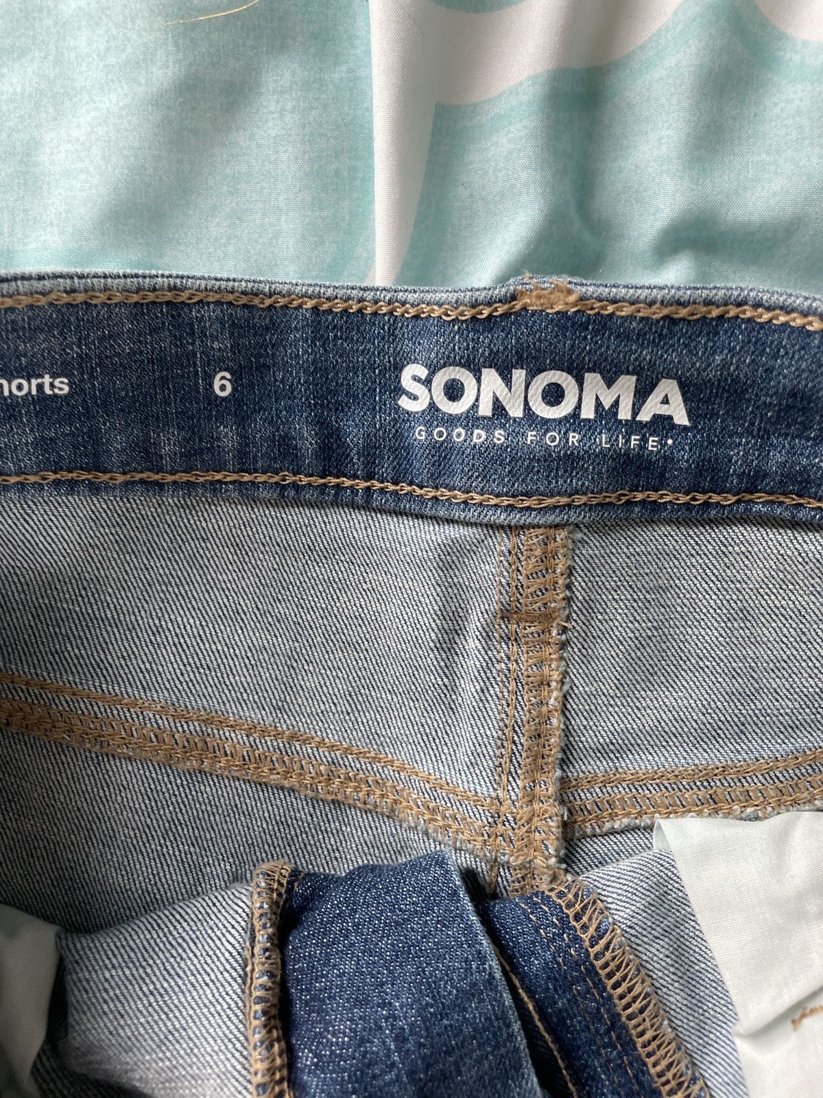 Sonoma Sonoma Denim Shorts Size 28" / US 6 / IT 42 - 2 Thumbnail