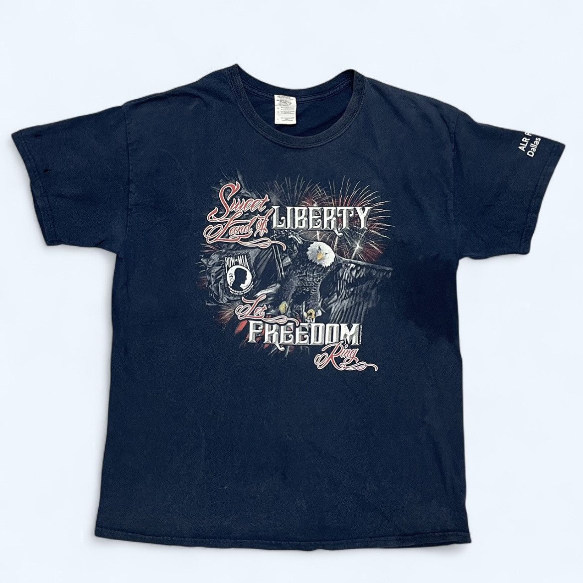 Gildan “Sweet Land of Liberty, Let Freedom Ring” Gildan Men’s Tee Size US L / EU 52-54 / 3 - 1 Thumbnail