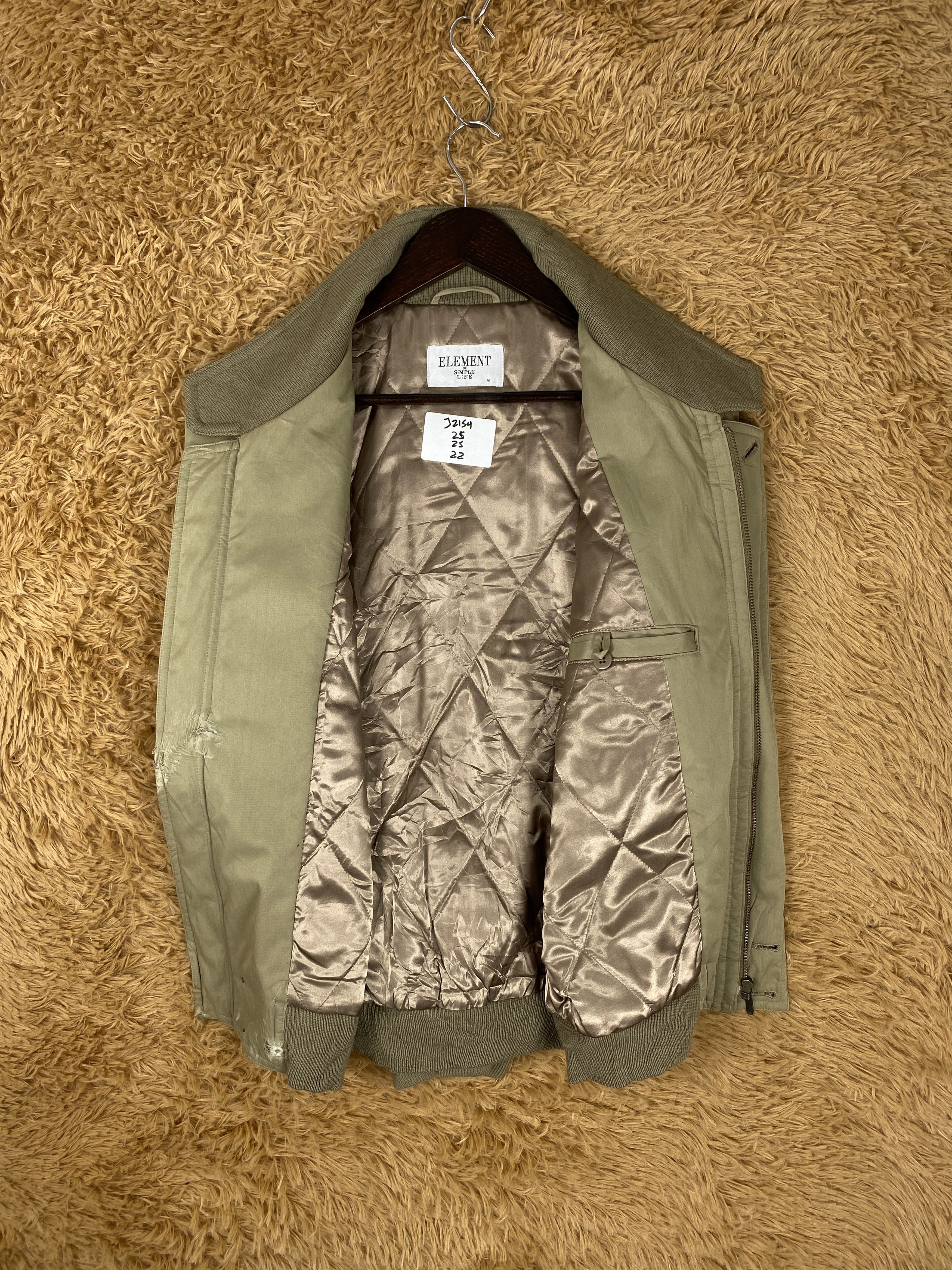 Element Vintage Element of Simple Life Bomber Jacket J2154 Size US M / EU 48-50 / 2 - 8 Thumbnail