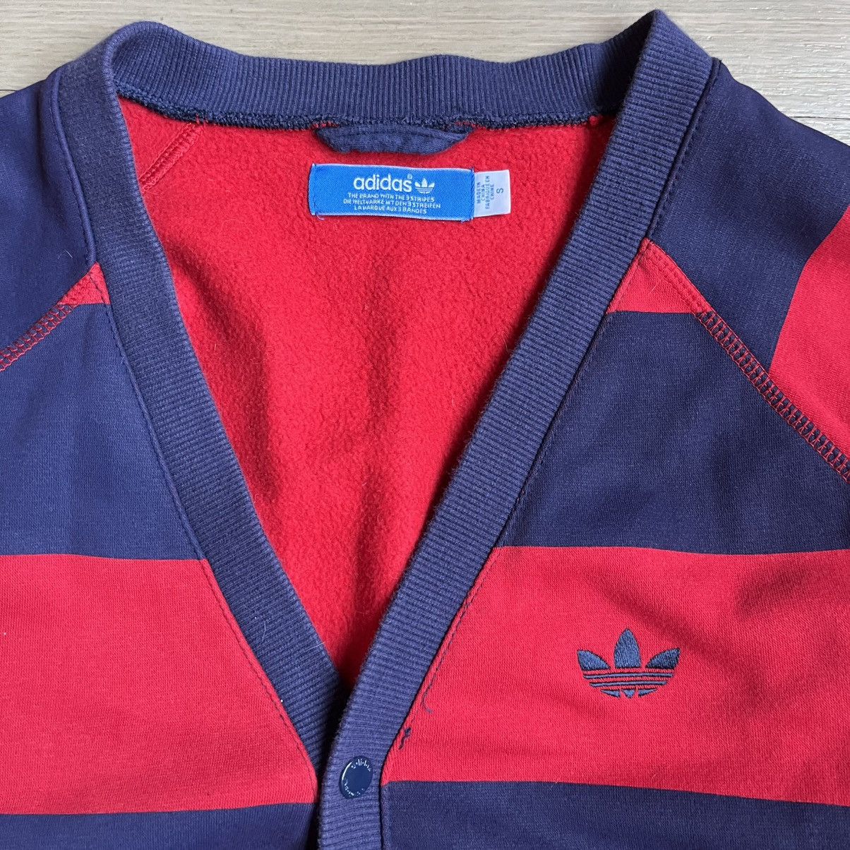 Adidas × Vintage Adidas Vintage Cardigan Sweater Size US S / EU 44-46 / 1 - 3 Thumbnail