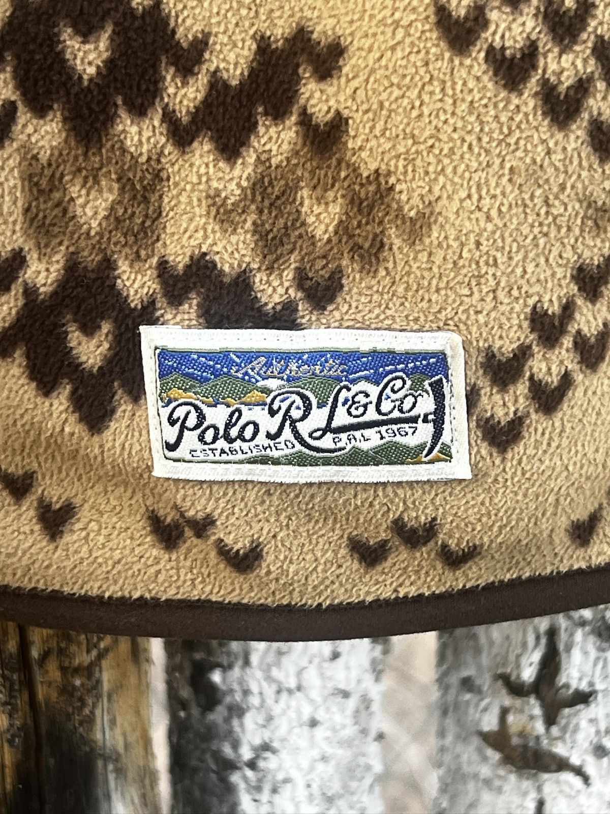 Polo Ralph Lauren Polo Ralph Lauren Fair Isle Snap Fleece Pullover Size US S / EU 44-46 / 1 - 4 Thumbnail