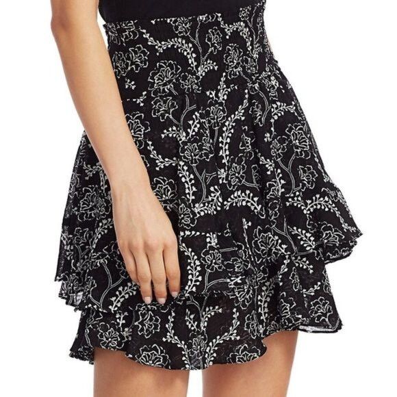 A.L.C. A.L.C. Vera silk blend ruffle skirt 0 XS Size 26" / US 2 / IT 38 - 1 Thumbnail