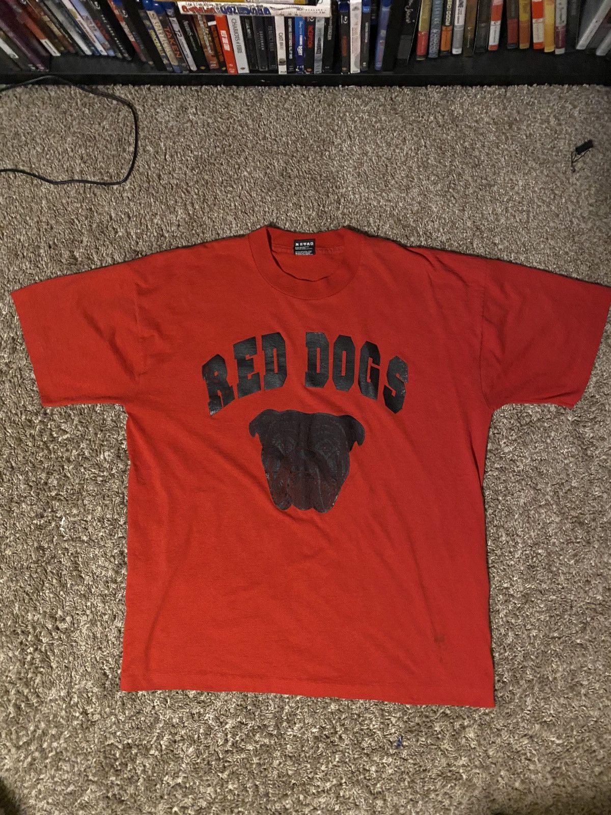 Vintage Vintage Single Stitch Red Dog Beer Tee Size US XL / EU 56 / 4 - 1 Thumbnail