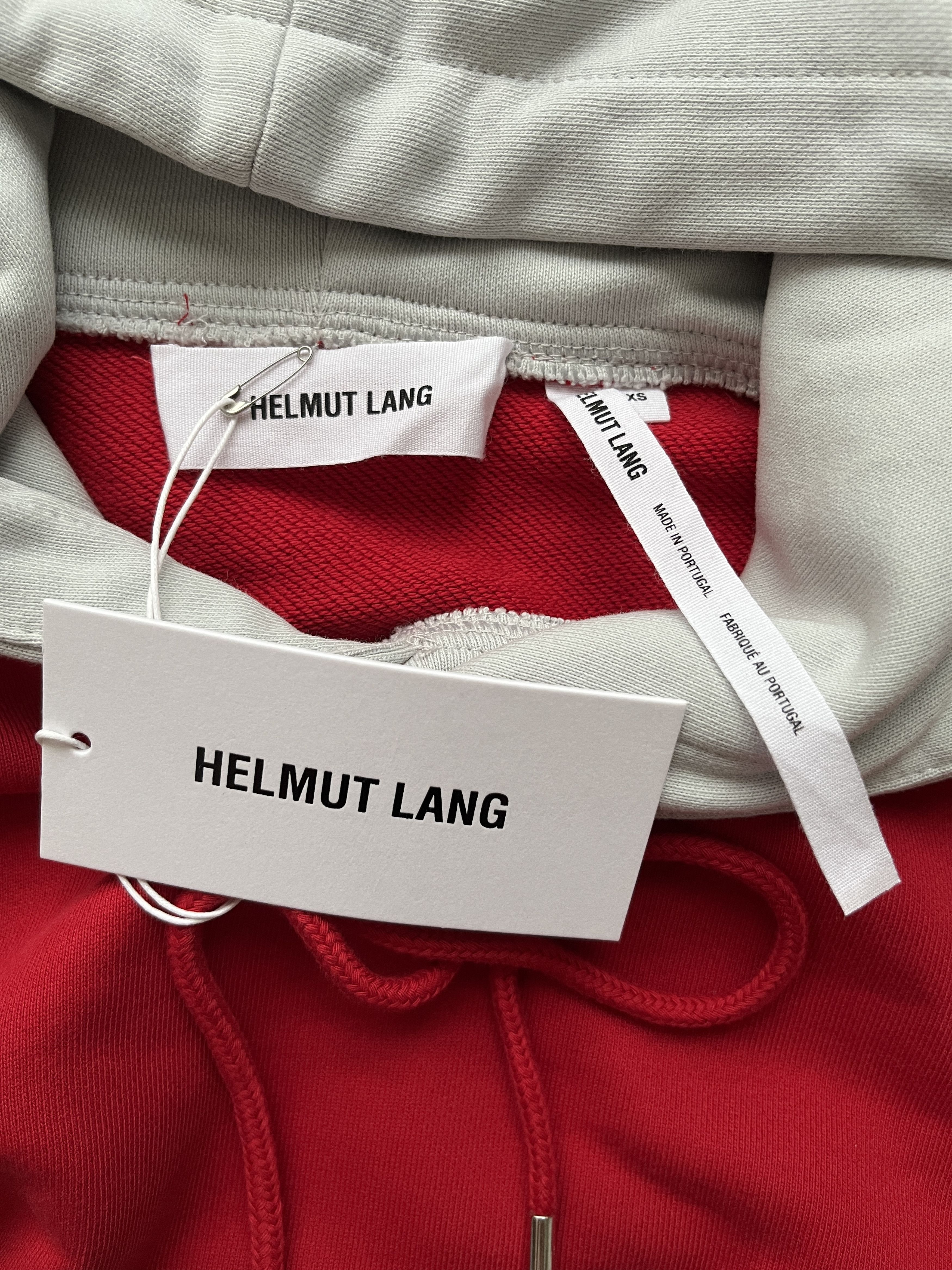 Helmut Lang ⚡️QUICK SALE⚡️ Helmut Lang Red Taxi Logo Hoodie Size XS / US 0-2 / IT 36-38 - 3 Thumbnail