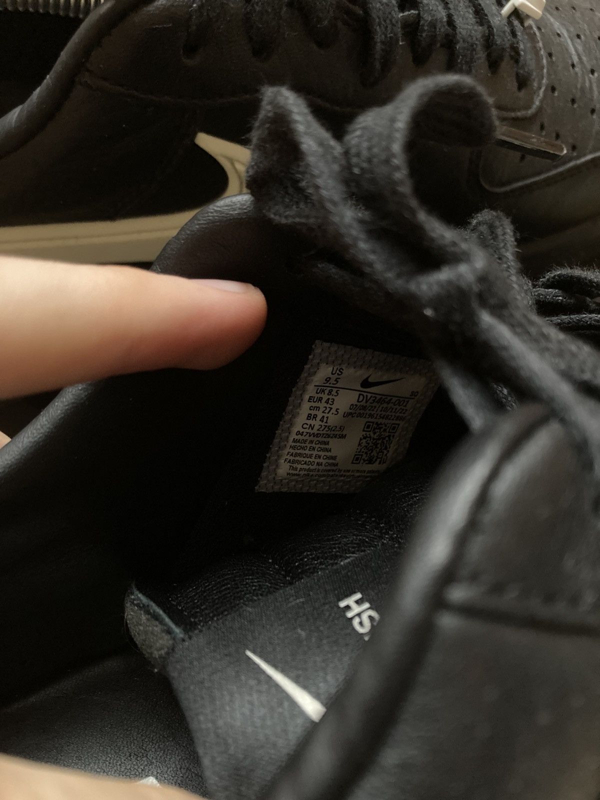 Ambush Design × Nike Nike Ambush Air Force 1 black Size US 9 / EU 42 - 8 Thumbnail