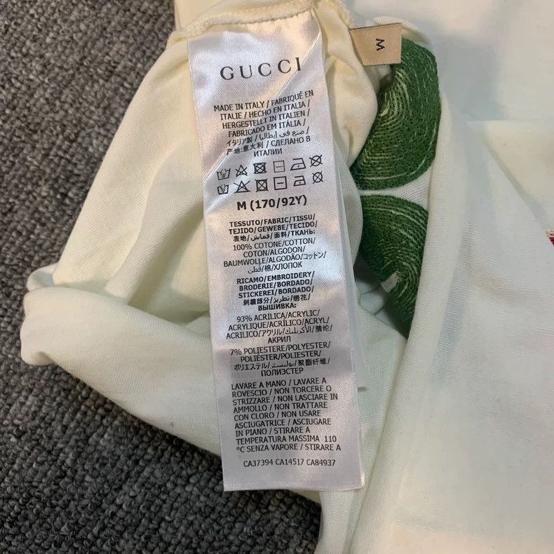 Gucci Gucci Short color block loose cherry short sleeves 2502-Nex Size US M / EU 48-50 / 2 - 5 Thumbnail