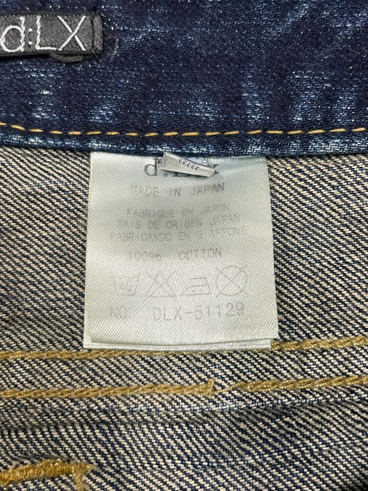 Hysteric Glamour Vintage Japanese Women’s Blue Wash Distressed Bootcut Jeans Size 27" / US 4 / IT 40 - 10 Thumbnail