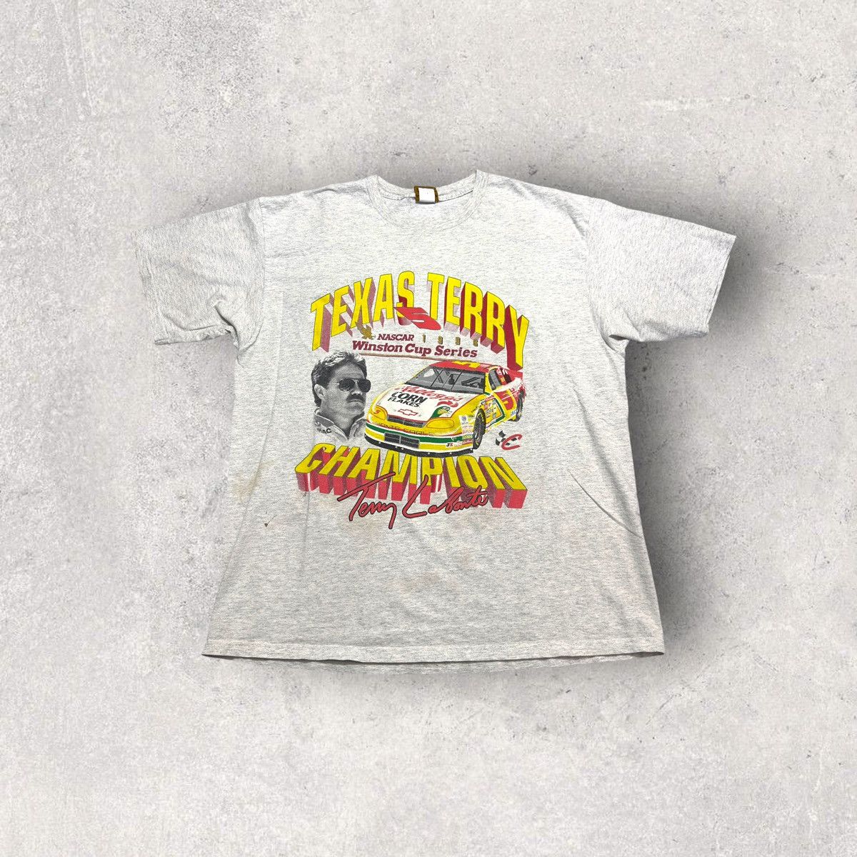 NASCAR × Nutmeg × Vintage Vintage NASCAR Terry Labonte Kellogg’s 1996 Champion tee Size US XXL / EU 58 / 5 - 1 Thumbnail