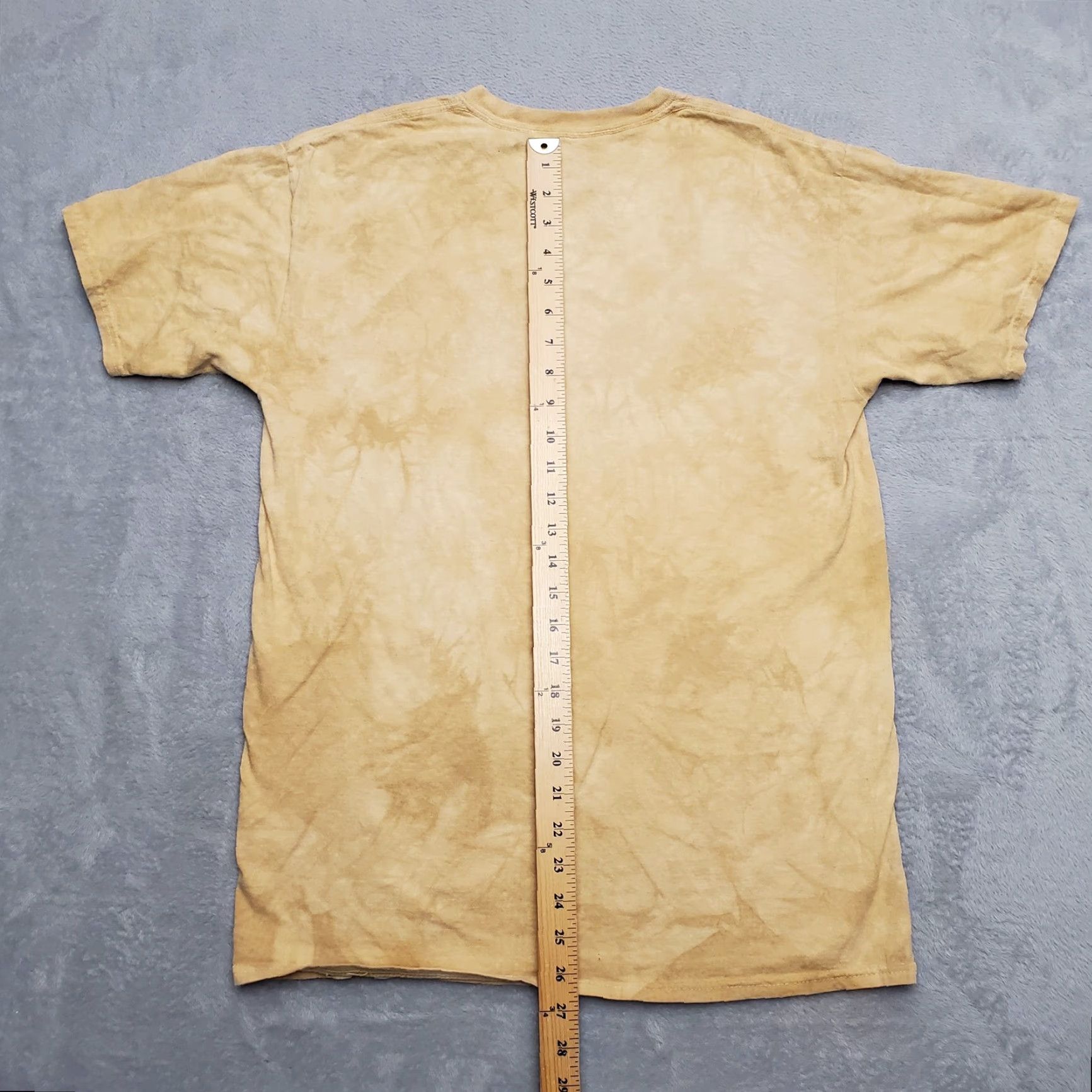 The Mountain The Mountain Shirt Mens Medium Yellow Tie Dye Dog Face Short Sleeve Casual 96926 Size US M / EU 48-50 / 2 - 4 Thumbnail