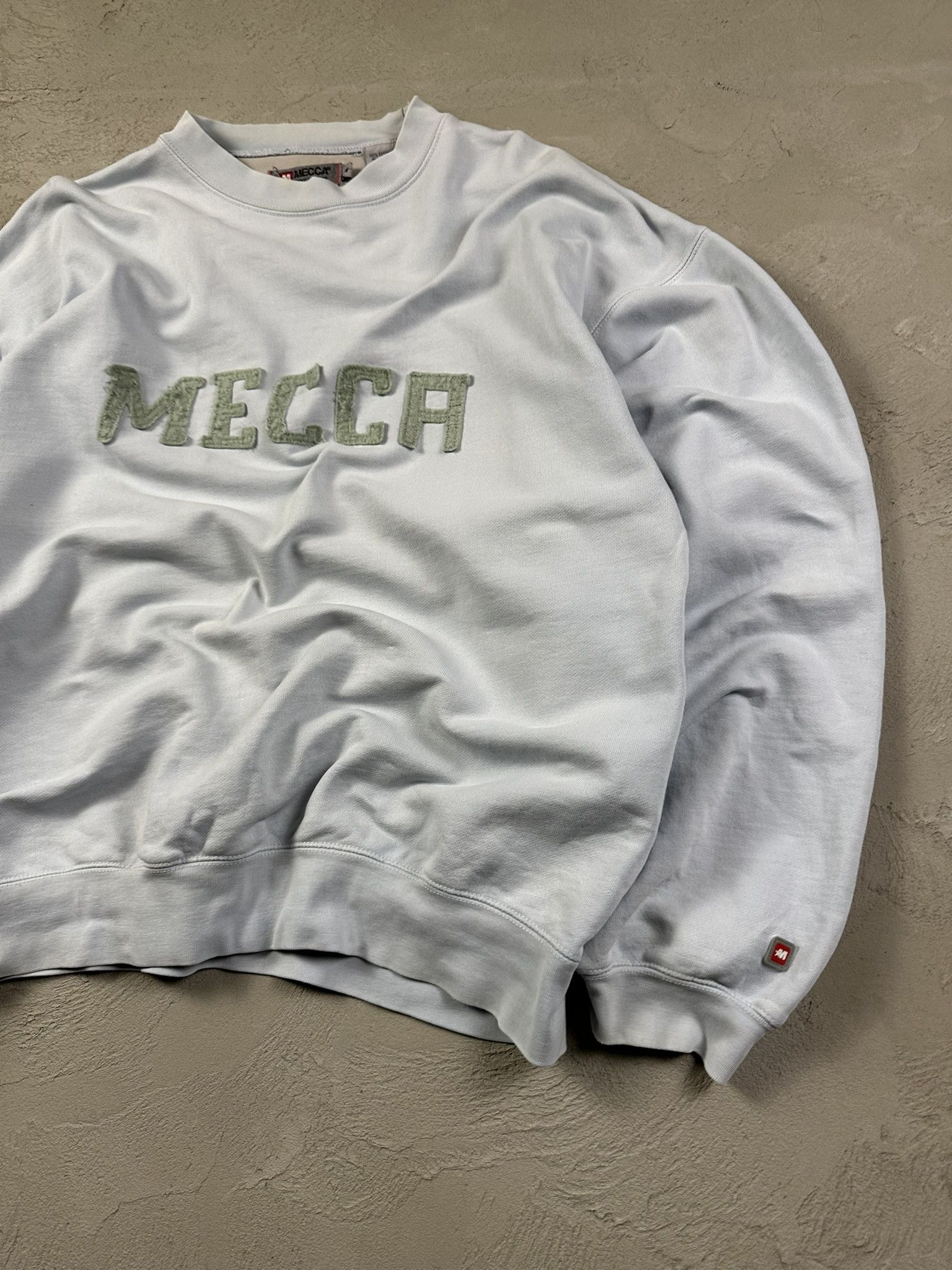 Mecca 2000s Mecca Hiphop Logo Spellout Boxy Crewneck Size US M / EU 48-50 / 2 - 5 Thumbnail