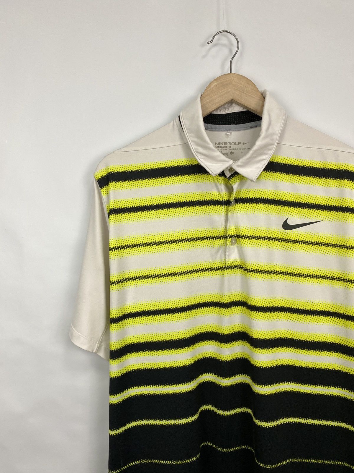 Nike × Tiger Woods 🇺🇸 Vintage Y2K Nike Golf Polo T-Shirt Rare Retro Hype Size US L / EU 52-54 / 3 - 2 Thumbnail