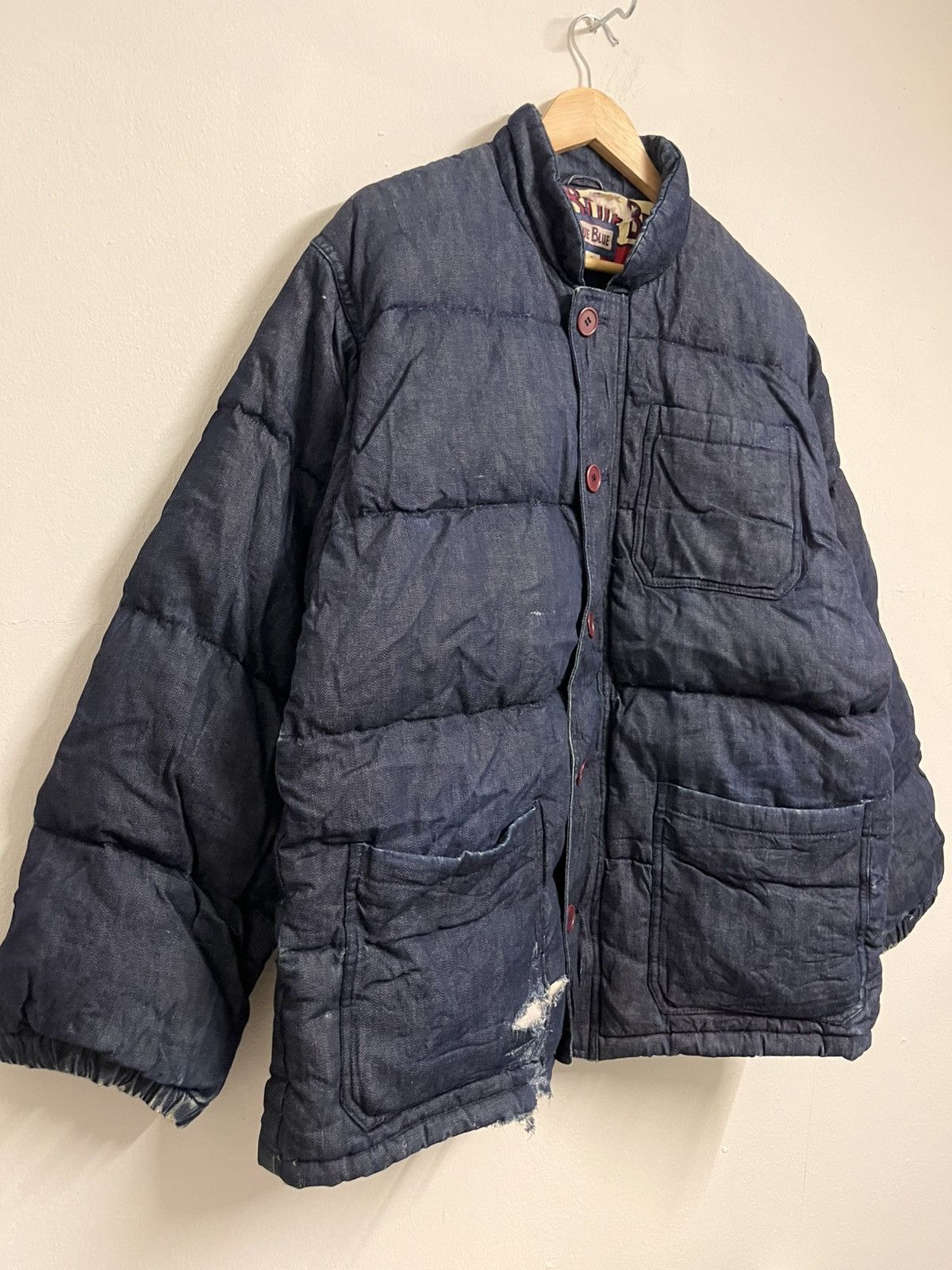 Blue Blue Japan 💥COLLECTORS ITEM💥BLUE BLUE JAPAN X HR MARKET INDIGO DENIM Size US L / EU 52-54 / 3 - 2 Thumbnail