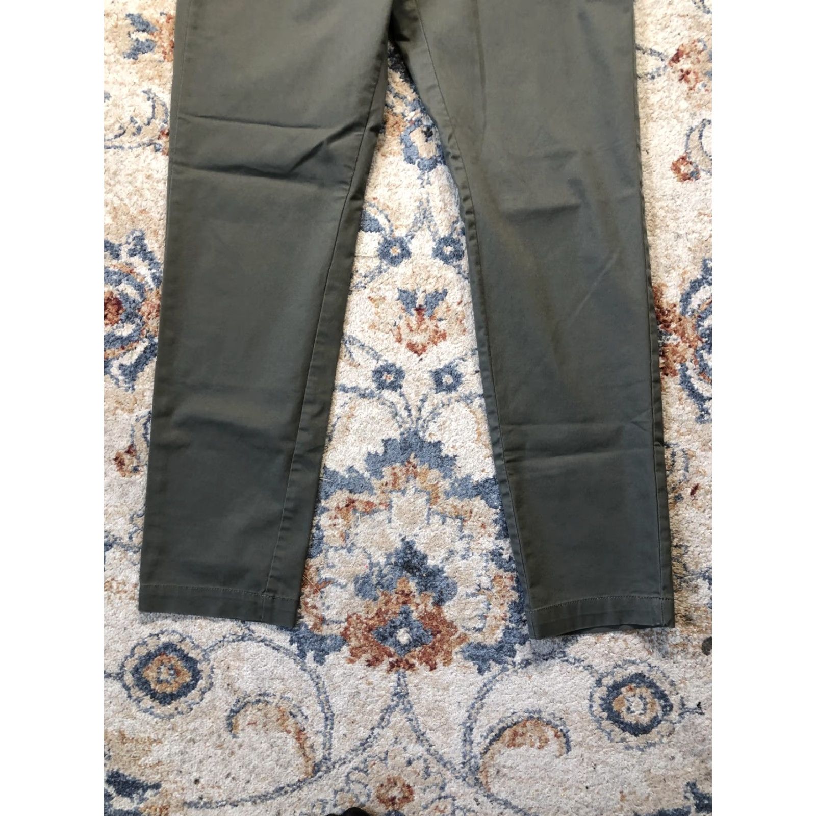 Banana Republic Banana Republic Pants Mens 34x32 Green Slim Fit Chinos Casual Stretch Classic Car? Size US 34 / EU 50 - 4 Thumbnail