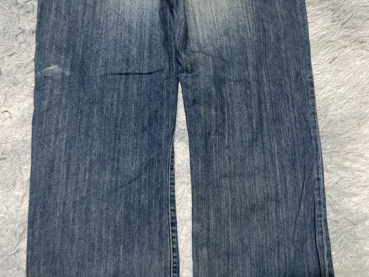 Stussy VINTAGE STUSSY BAGGY DENIM PANT RARE DESIGN Size US 35 - 20 Thumbnail