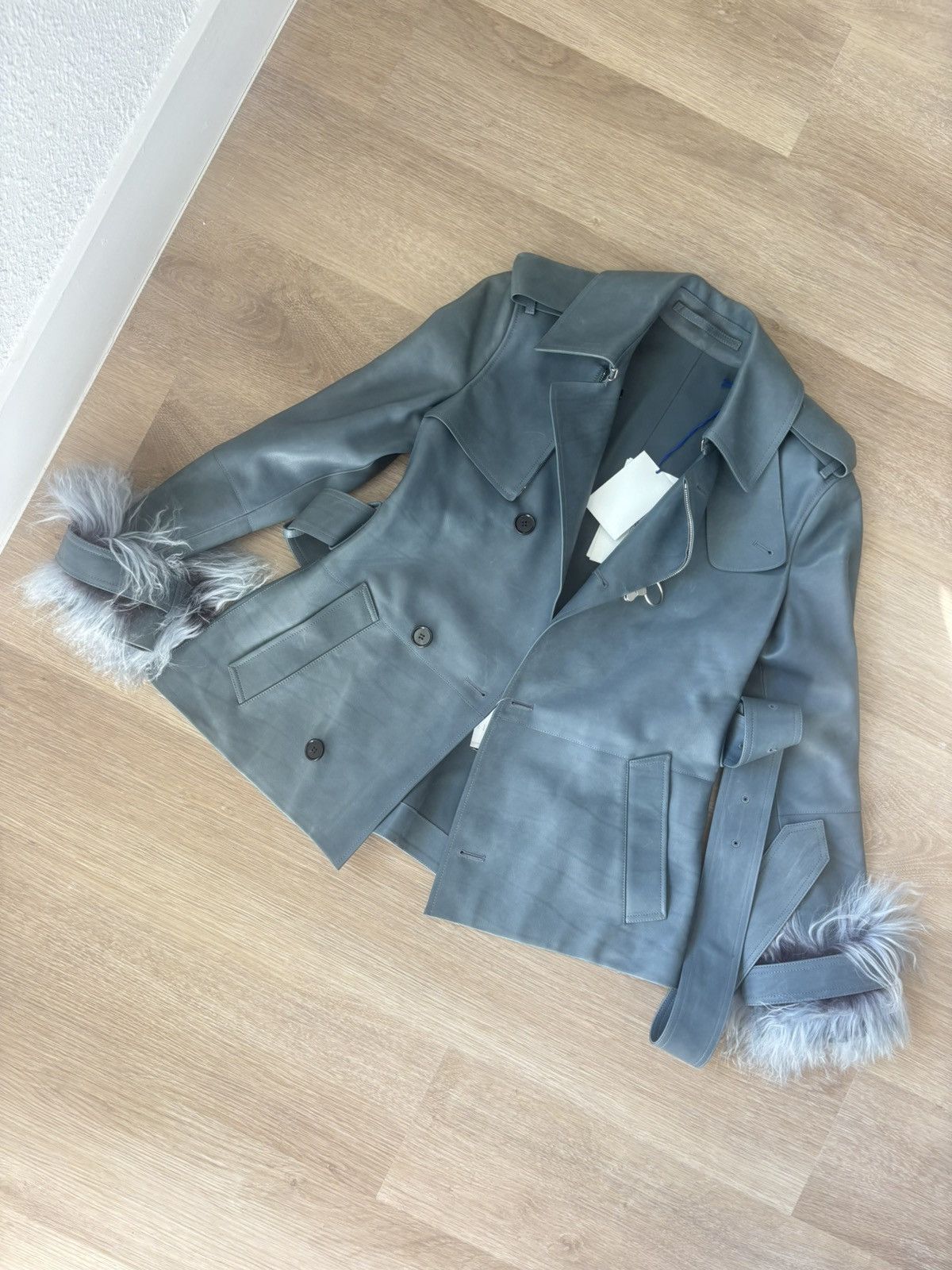 Burberry Burberry leather trench jacket Size M / US 6-8 / IT 42-44 - 11 Thumbnail