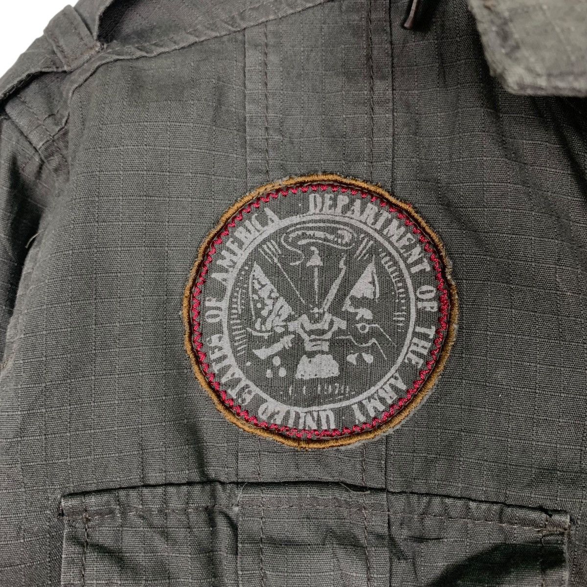 Japanese Brand CENTER CLEASE Combat Tactical Hooded Jacket #0487-C22 Size US M / EU 48-50 / 2 - 14 Thumbnail