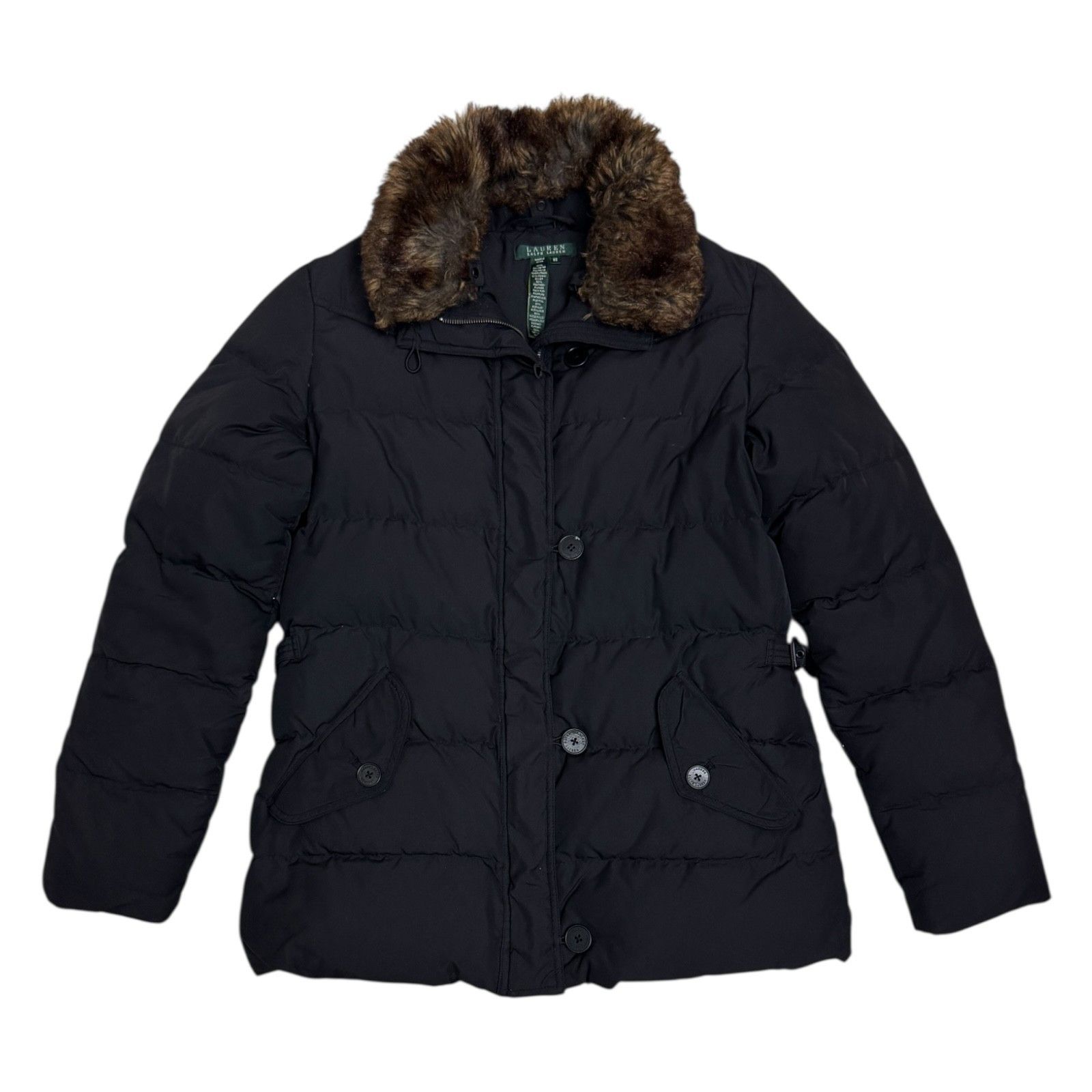 Ralph Lauren LAUREN RALPH LAUREN Down Faux Fur Puffer Parka Coat XS Size XS / US 0-2 / IT 36-38 - 1 Thumbnail
