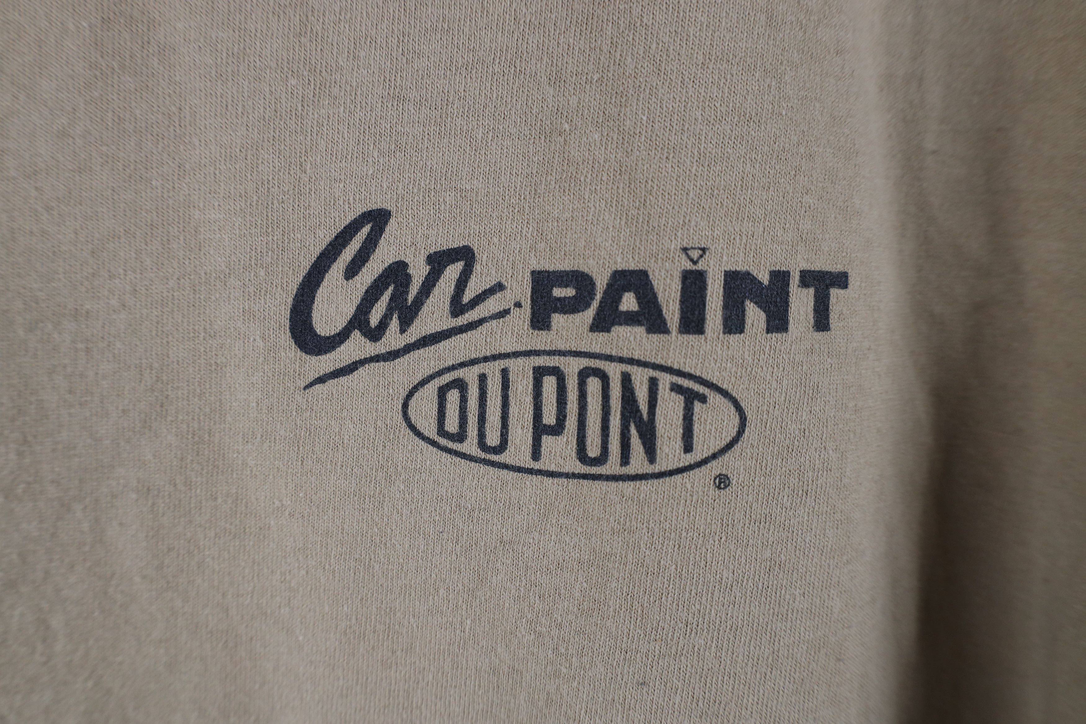 Vintage Vintage Spell Du Pont Car Paint Short Sleeve T-Shirt Beige Size US M / EU 48-50 / 2 - 4 Thumbnail